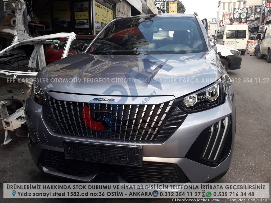 peugeot 2008 suv çıkma yedek parça efekardeşler peugeot ankara 0312 354 11 27