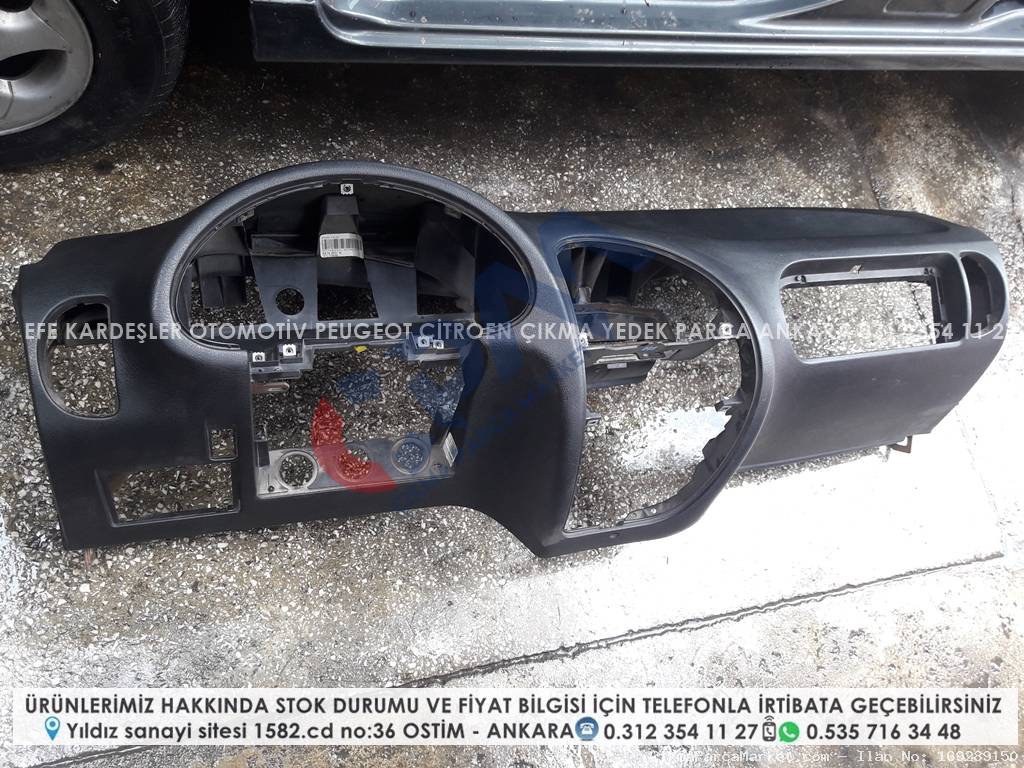 citroen saxo çıkma boş torpido göğüslük