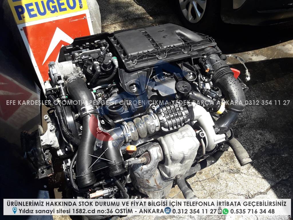 citroen berlingo çıkma 1.6 dizel euro5 motor