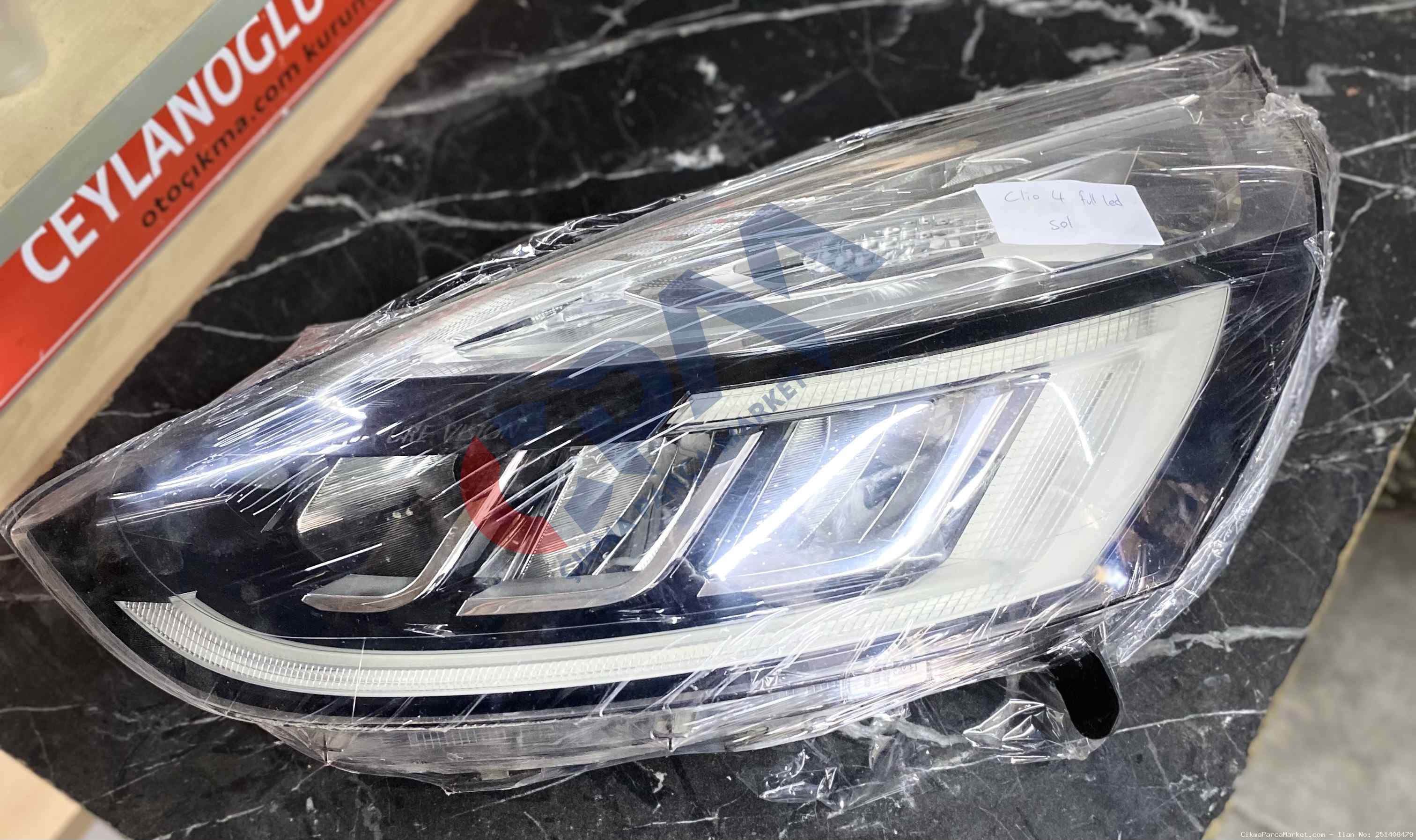 Renault Clio 4 Full Led Sağ Sol Far