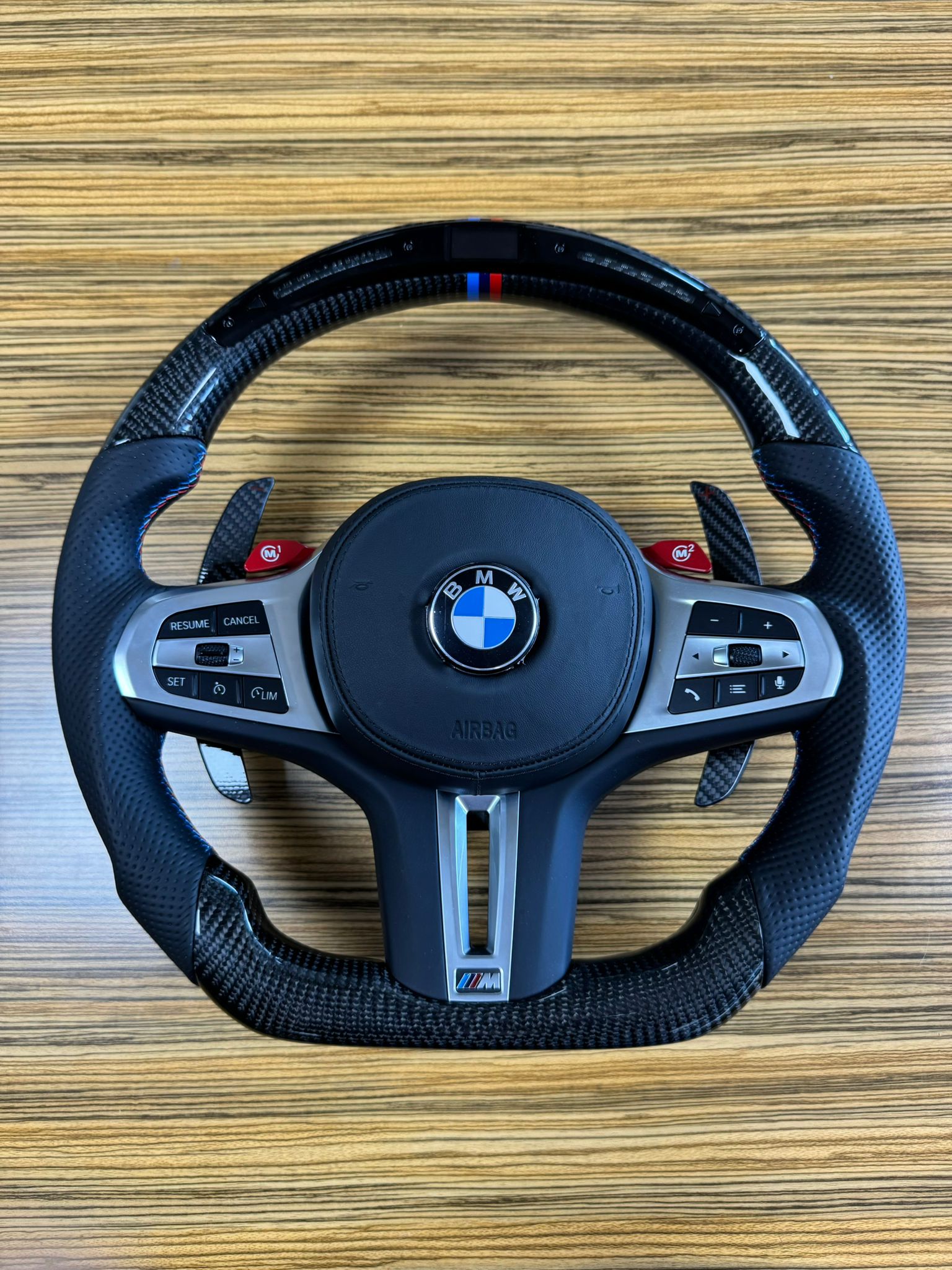 Bmw 5 Serisi F10 M5 Ledli Karbon Fiber F1 Vites Direksiyon