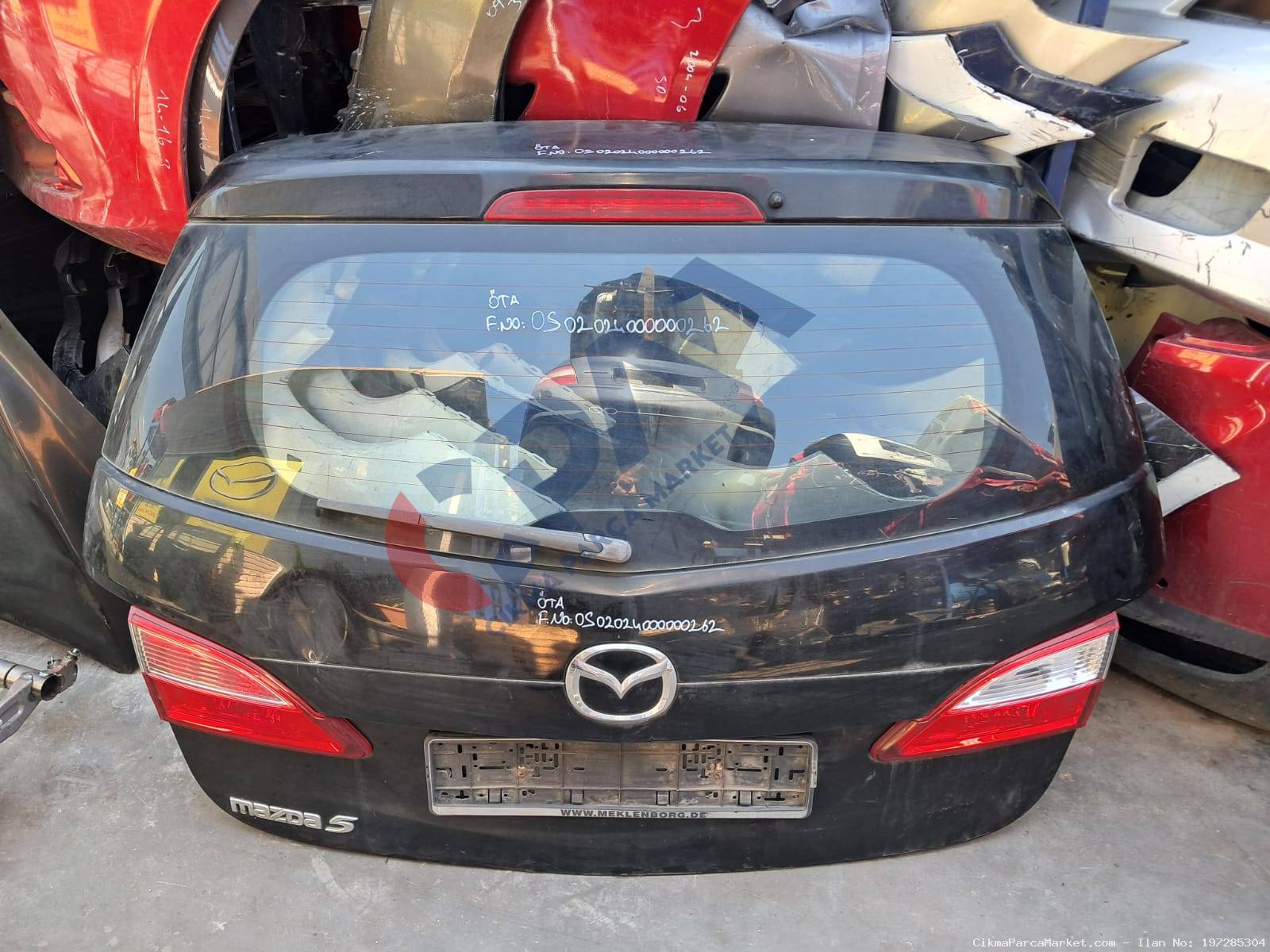 Mazda 5 Bagaj Kapağı