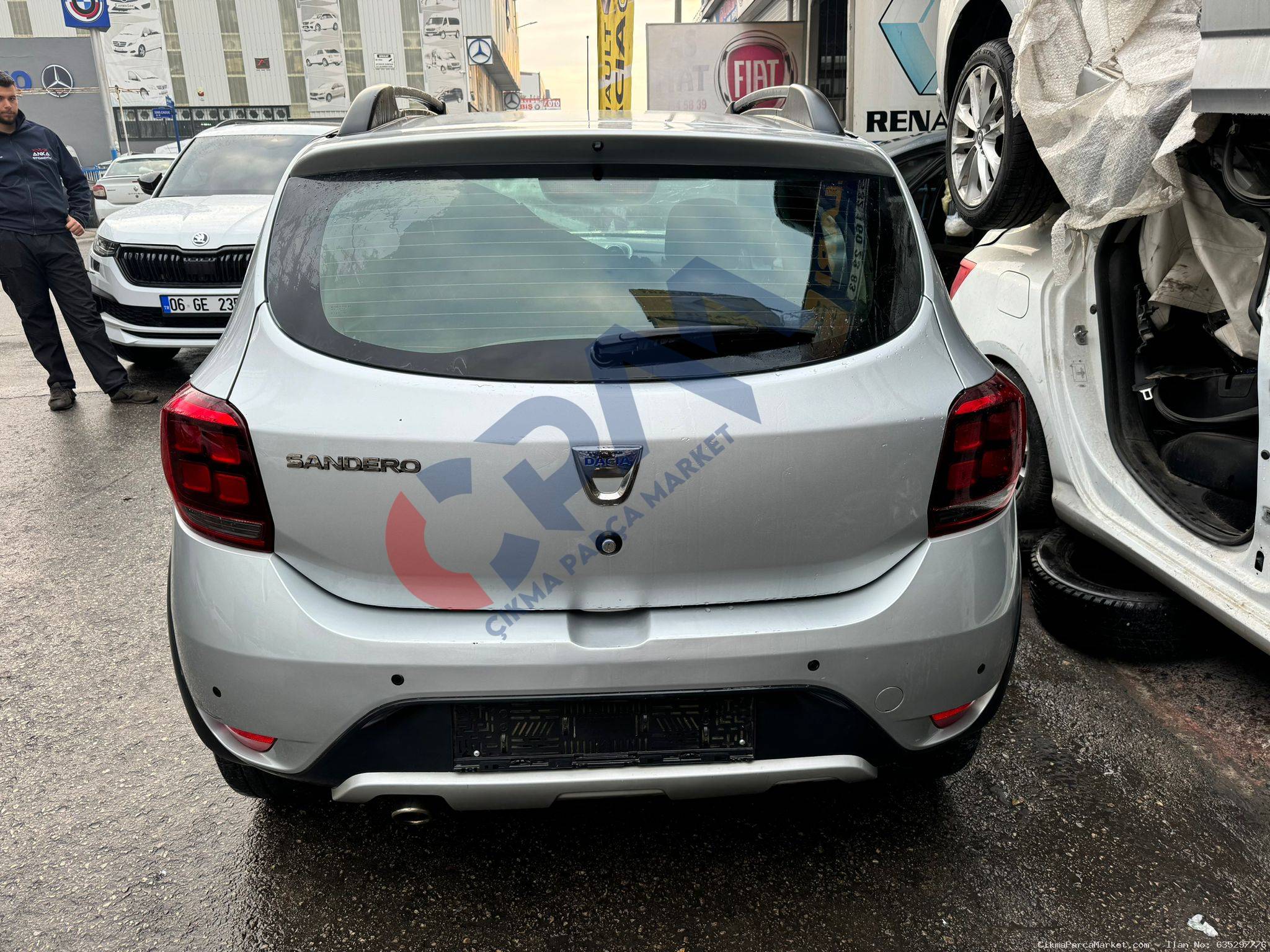 Dacia Sandero Çıkma 0.9 Tce Otomatik Sol Sağ Ön Aks