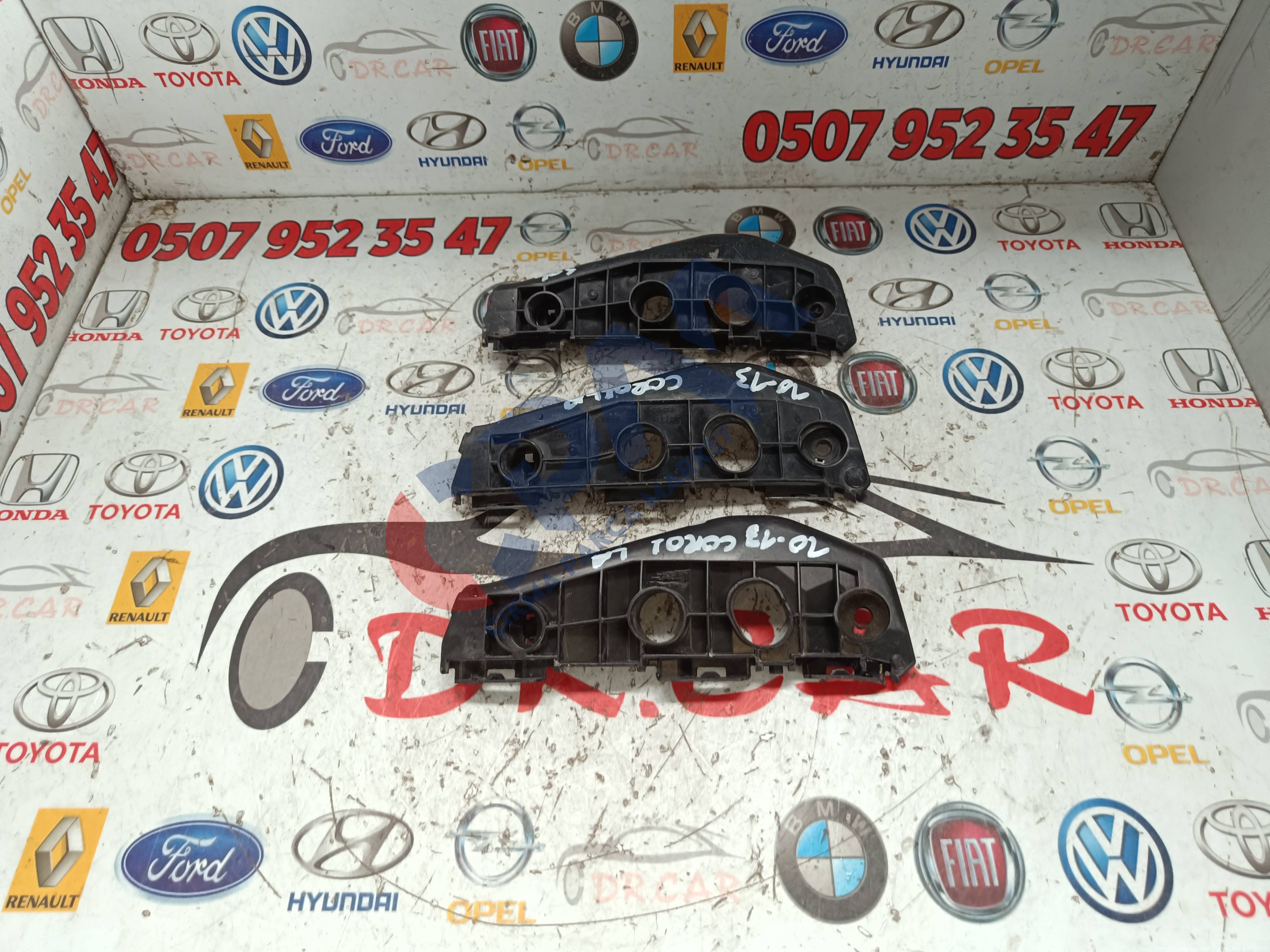 2010 2013 Toyota Corolla Sol Ön Tampon Braketi 5211612420