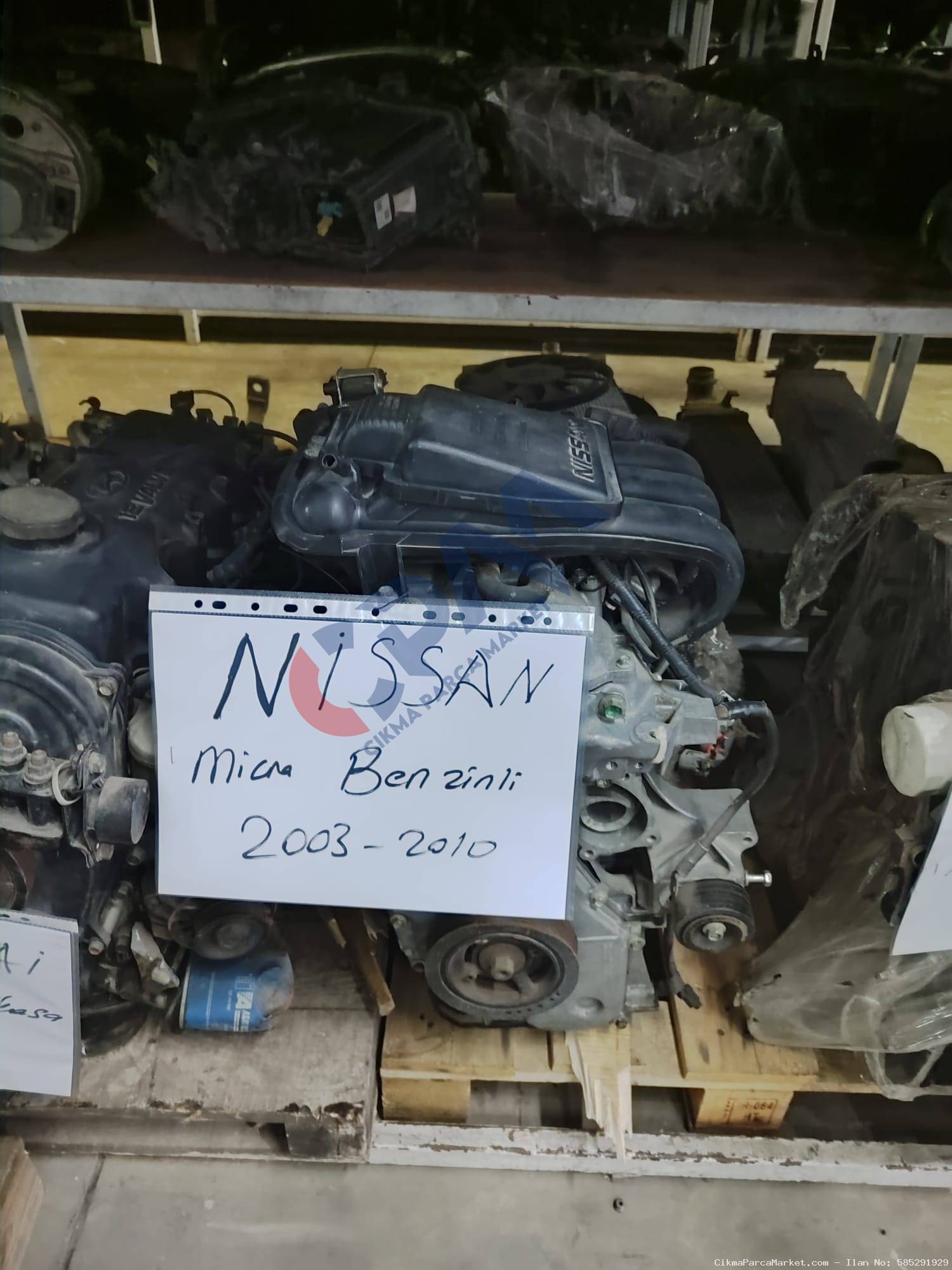 2017 2020 Nissan Micra Komple Motor