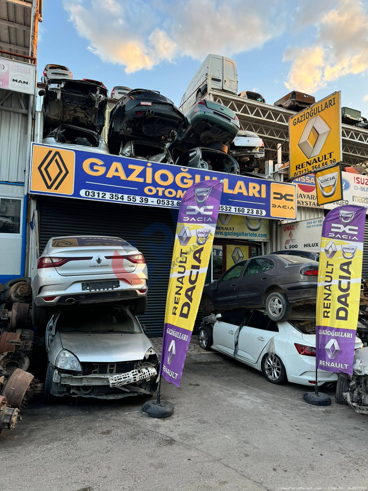 Renault Çıkma Parça Çanakkale