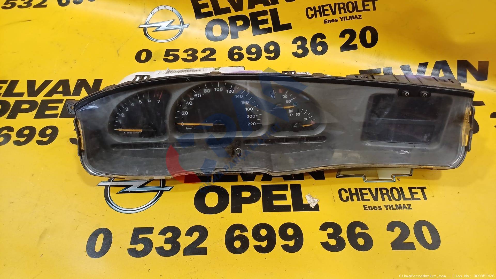 1996 2001 Opel Vectra B Çıkma Kilometre Saati 09138159