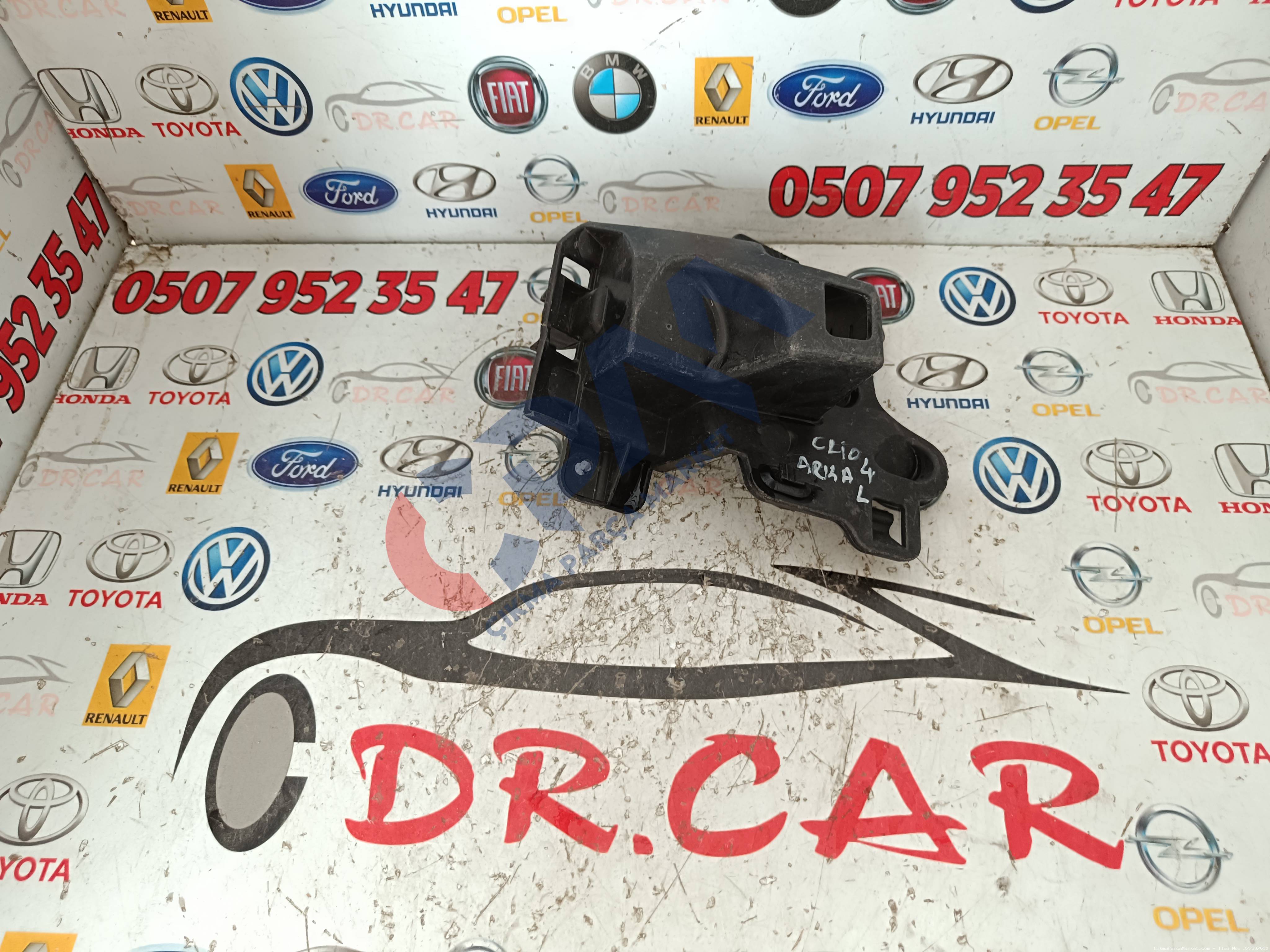 Renault Clio 4 Sol Arka Tampon Braketi 850456409R