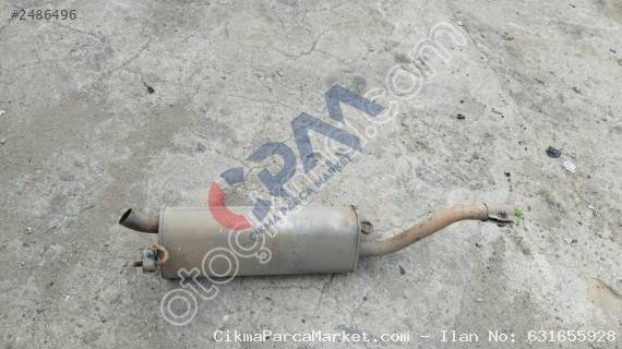 55702049 Opel Corsa d egzoz susturucu