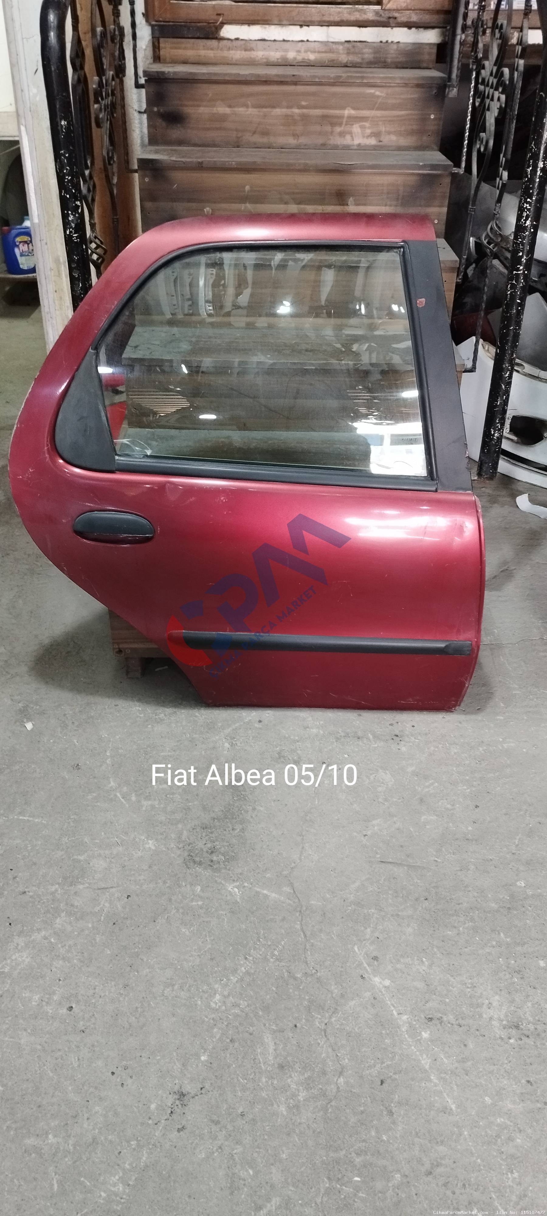 2007 2010 Fiat Albea Sağ Arka Kapı