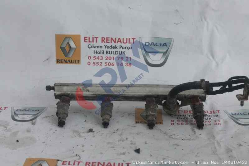 Renault Laguna 1 Enjektör Kütüğü Volvo Motor Çıkma Orjinal