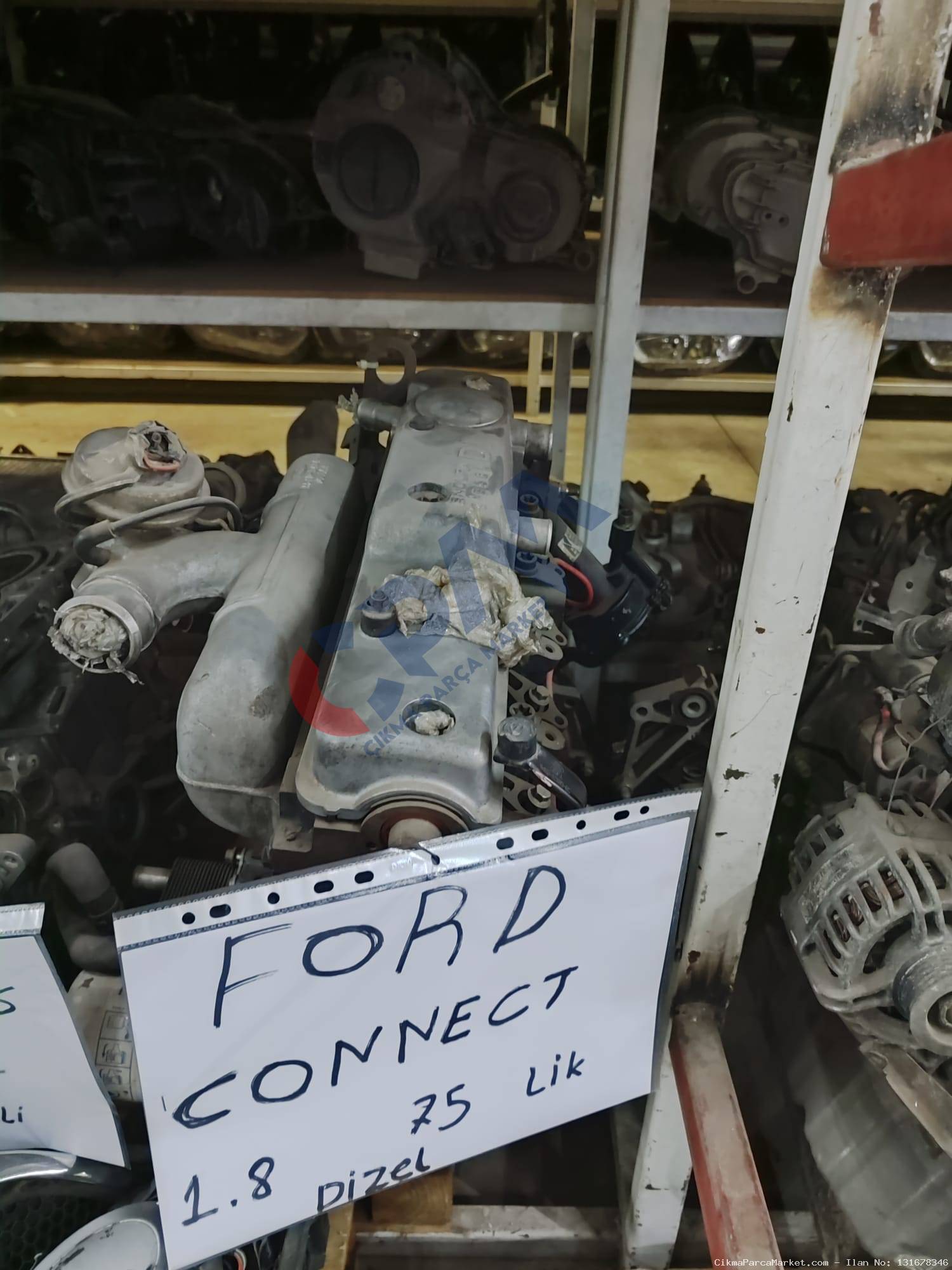 Ford Connect 1.8 75 LİK  Komple Motor