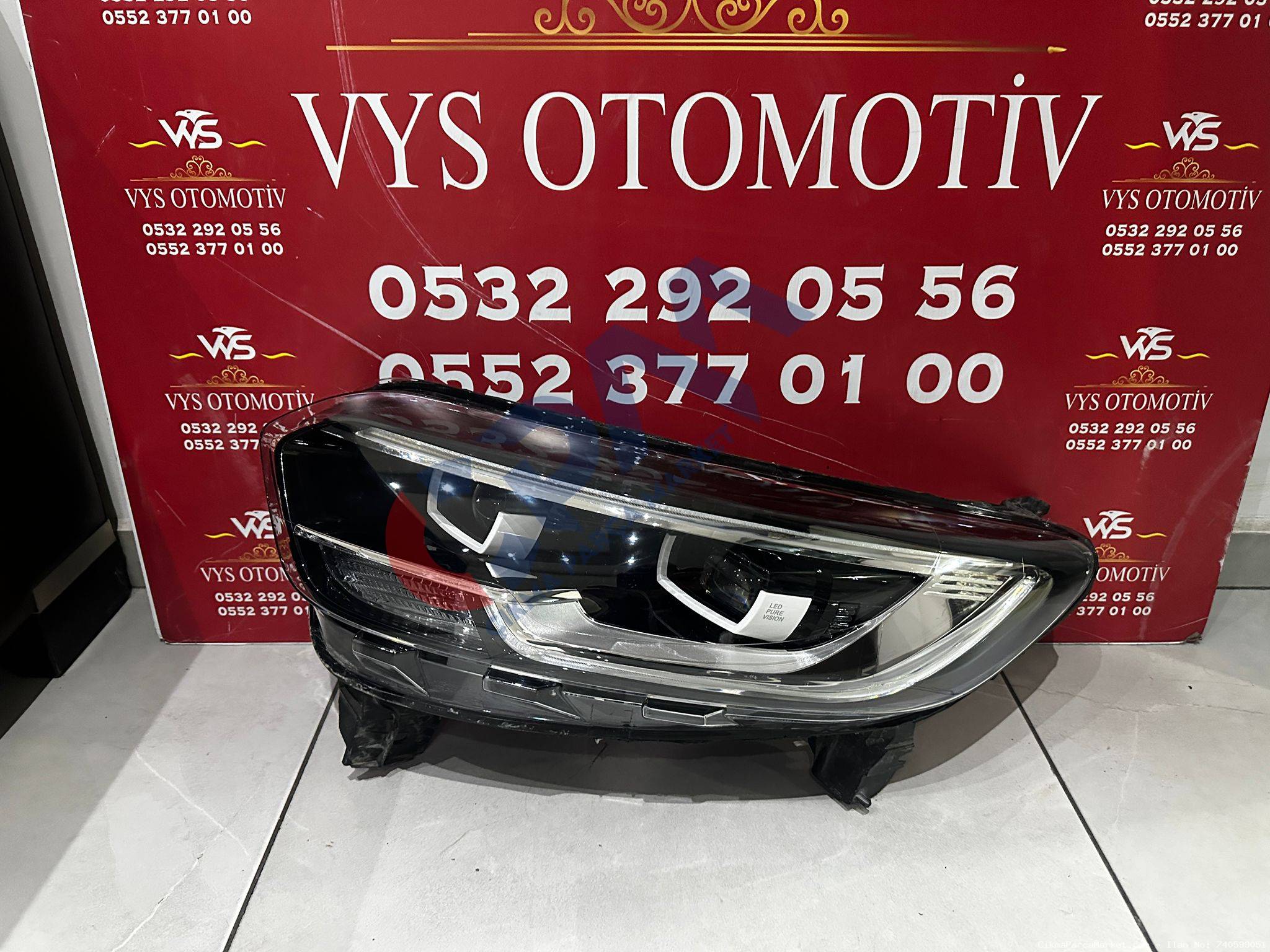 2015 2024 Renault Kadjar Sol Ön Far Çift Mercekli 260608114R