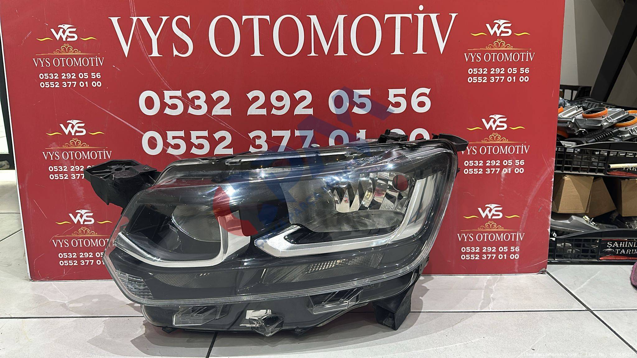 2022 2024 Toyota Proace City Sol Ön Far 9835780680