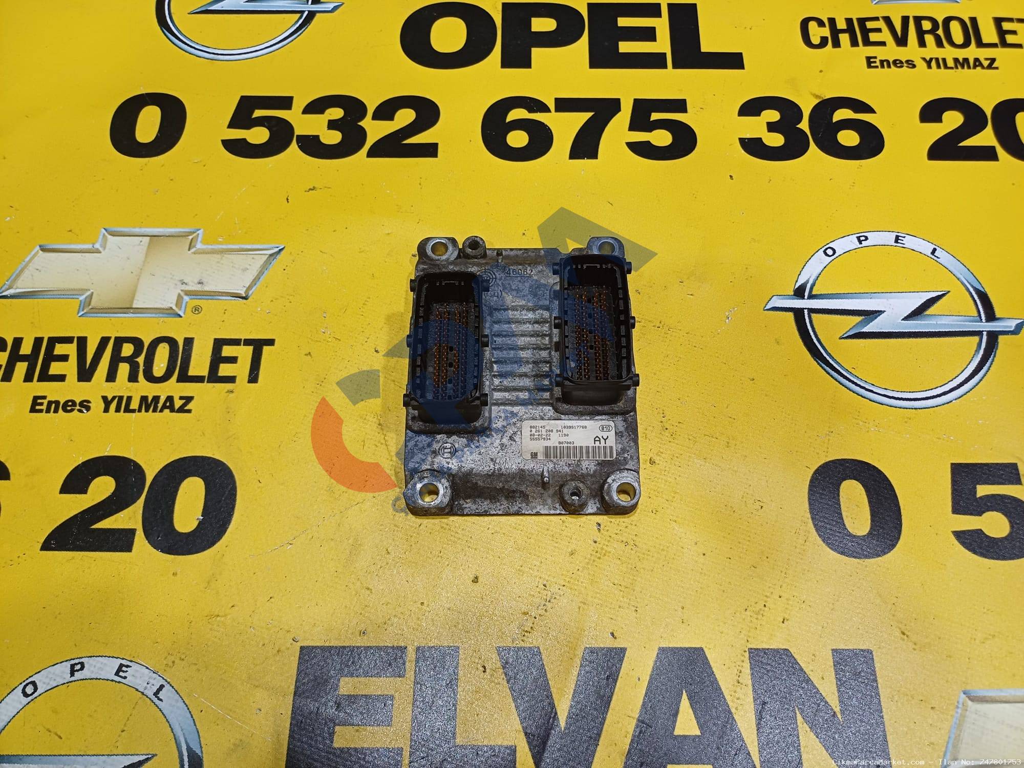 2002 2007 Opel Corsa C Çıkma  Motor Beyni