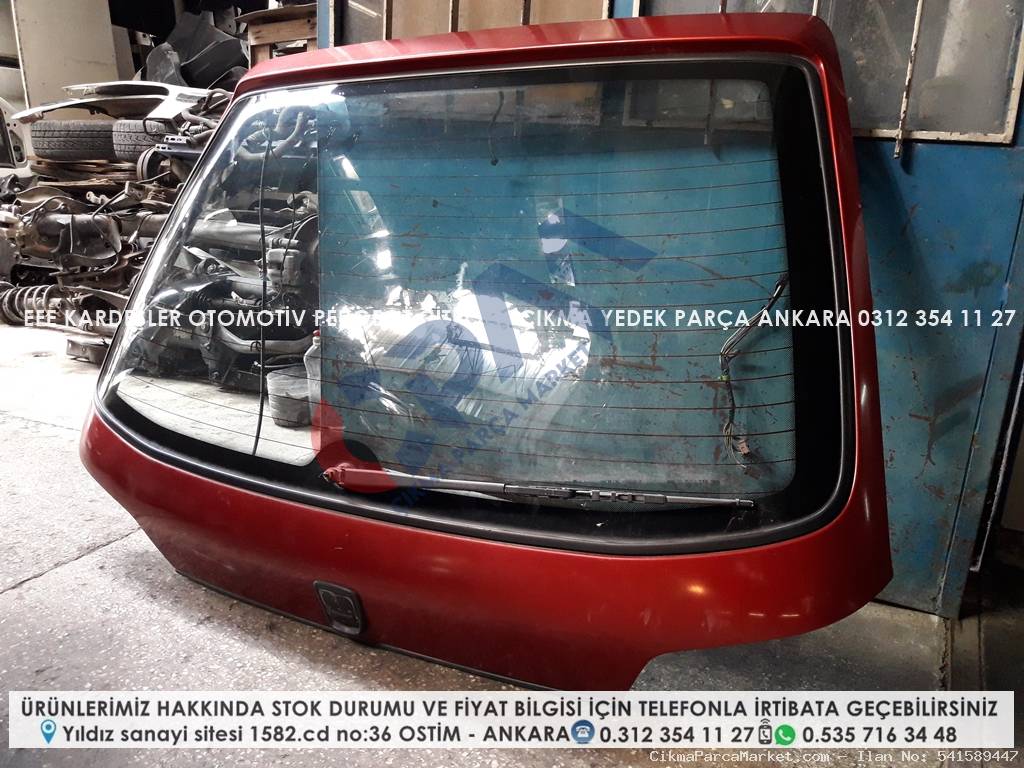 peugeot 306 hatcback çıkma bagaj kapağı