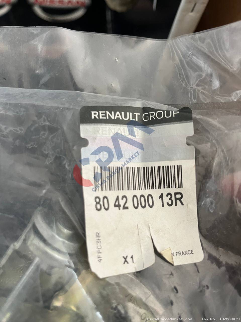2012 2016 Renault Fluence Megane Kapı Menteşesi 804200013R