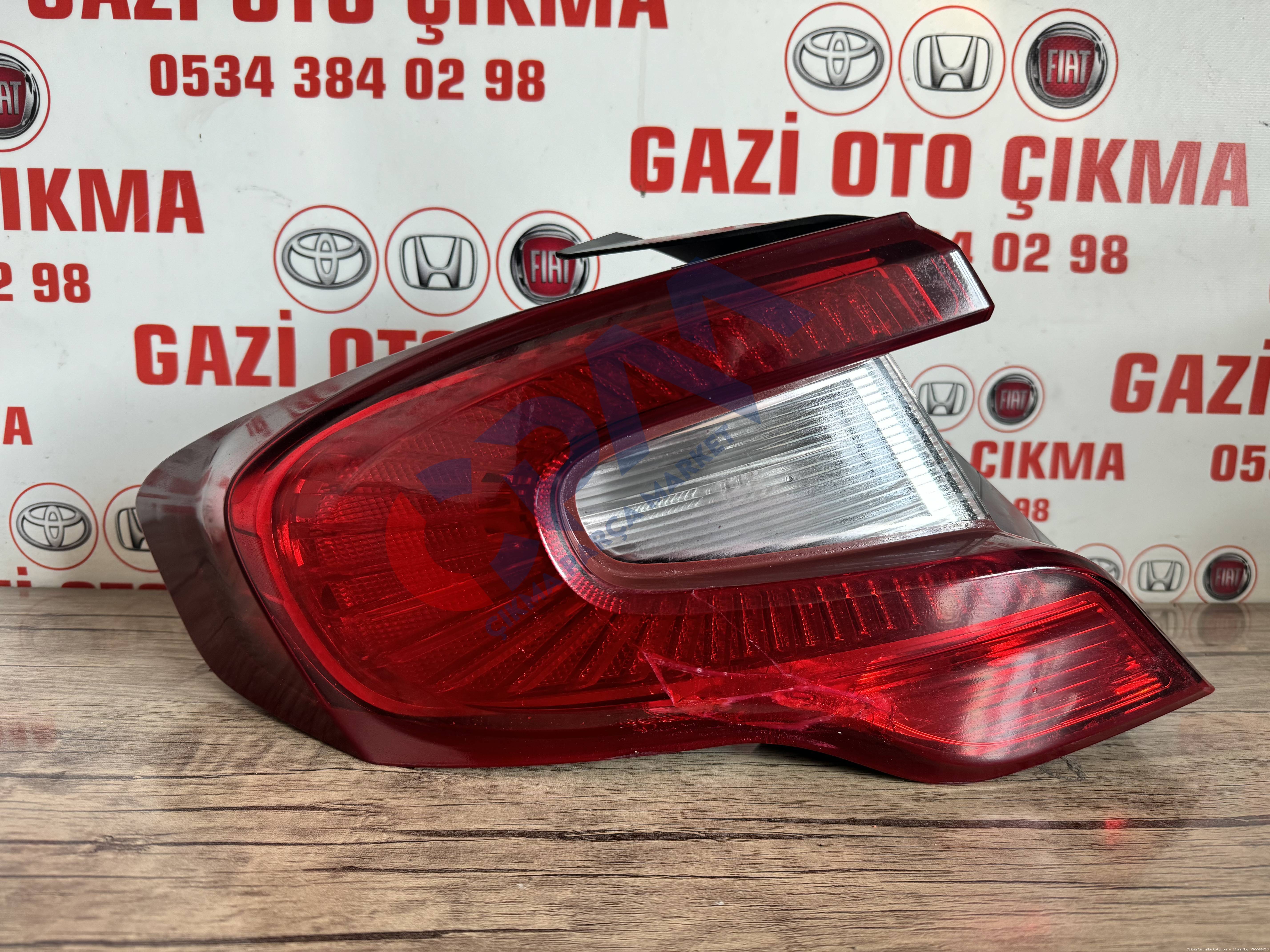 2015 2024 Fiat Egea Çıkma Orjinal Sol Arka Stop