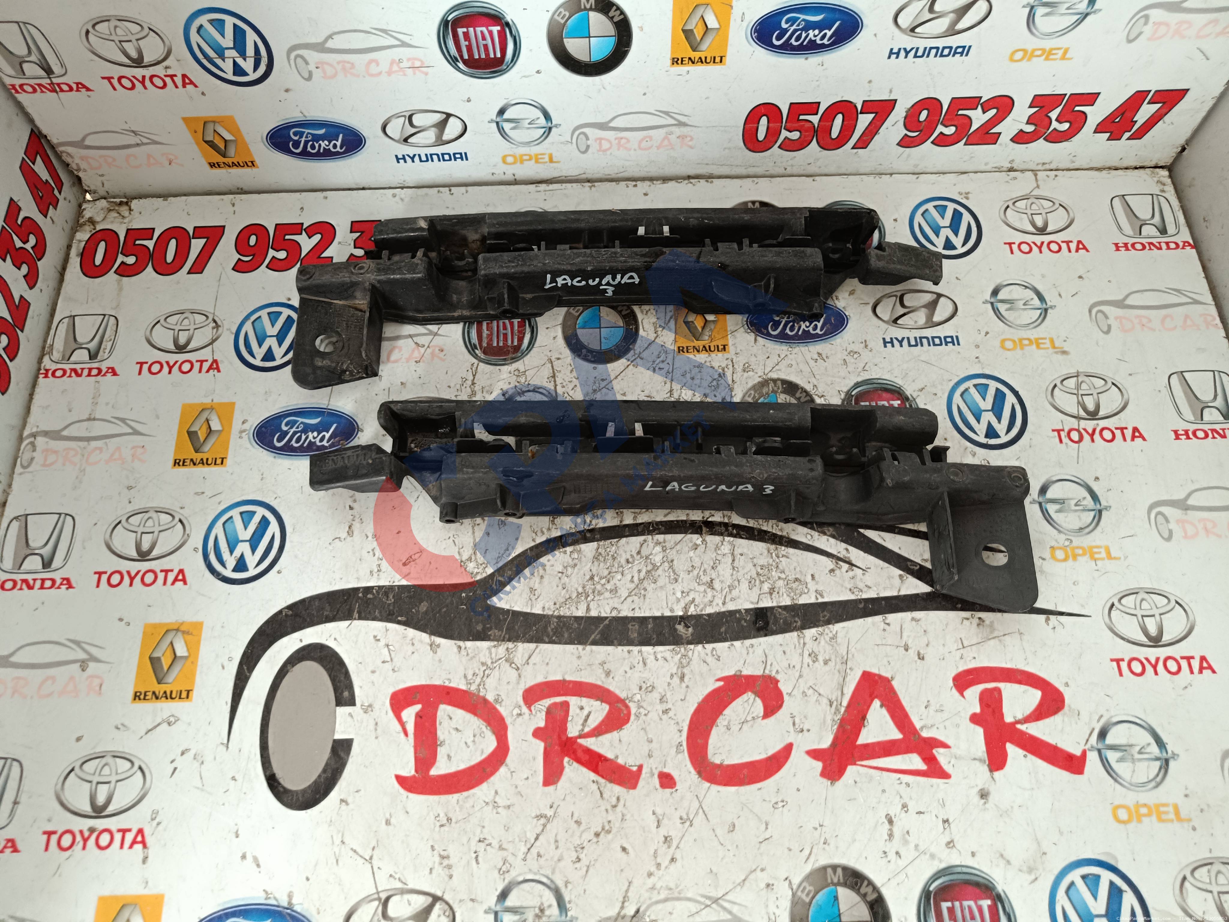 Renault Laguna 3 Sağ & Sol Arka Tampon Braketi 622202811R