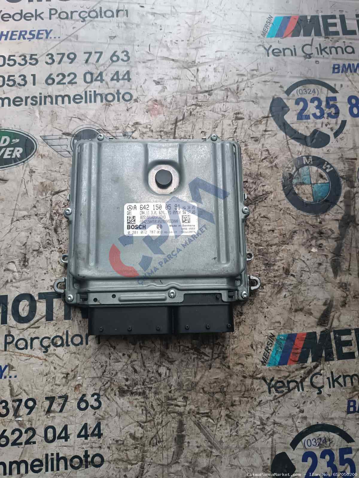 MERCEDES ÇIKMA W211 OM642 MOTOR BEYİN A6421500591