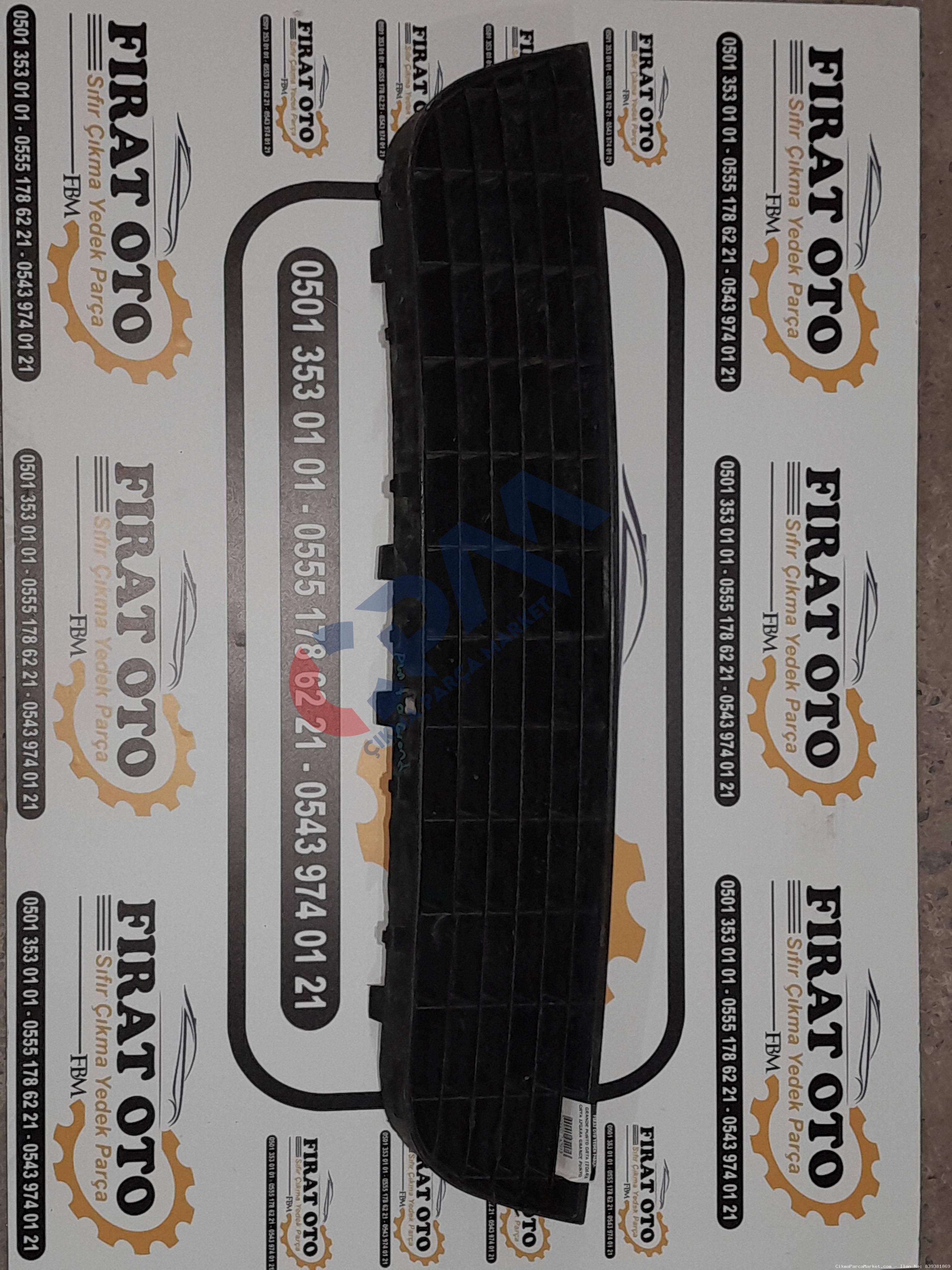 Fiat Punto Grande Orta Tampon Orta Izgara 735481336