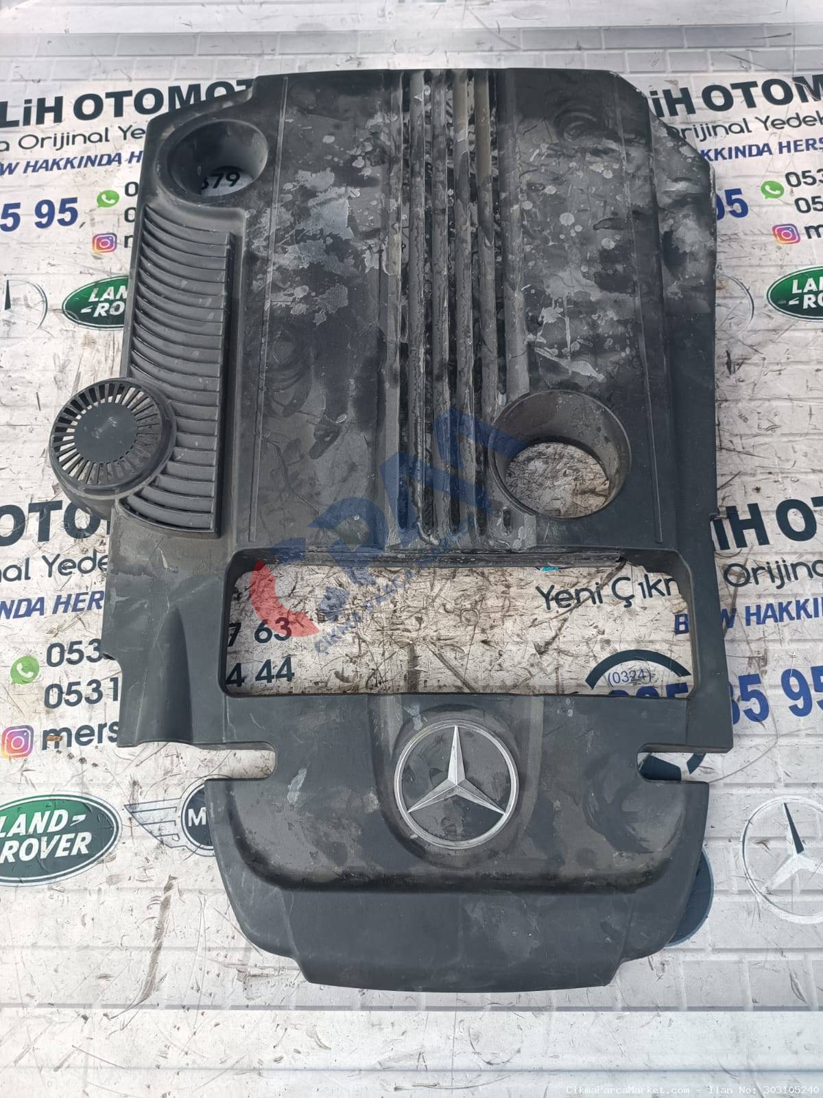 MERCEDES ÇIKMA OM271 W204 W212 MOTOR AKUSTİK KAPAK A2710101267