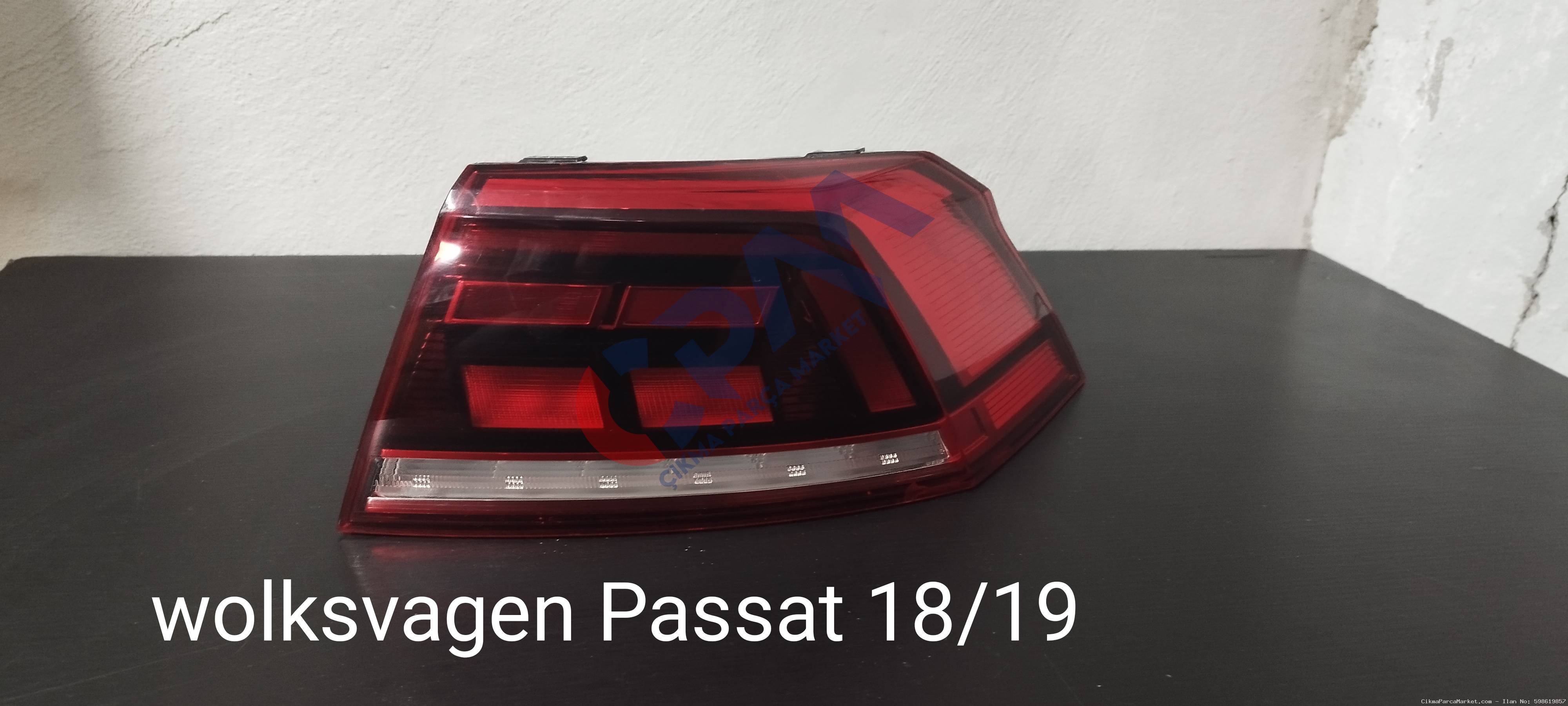 2018 2019 Volkswagen Passat B 8.5 Sağ Arka Stop