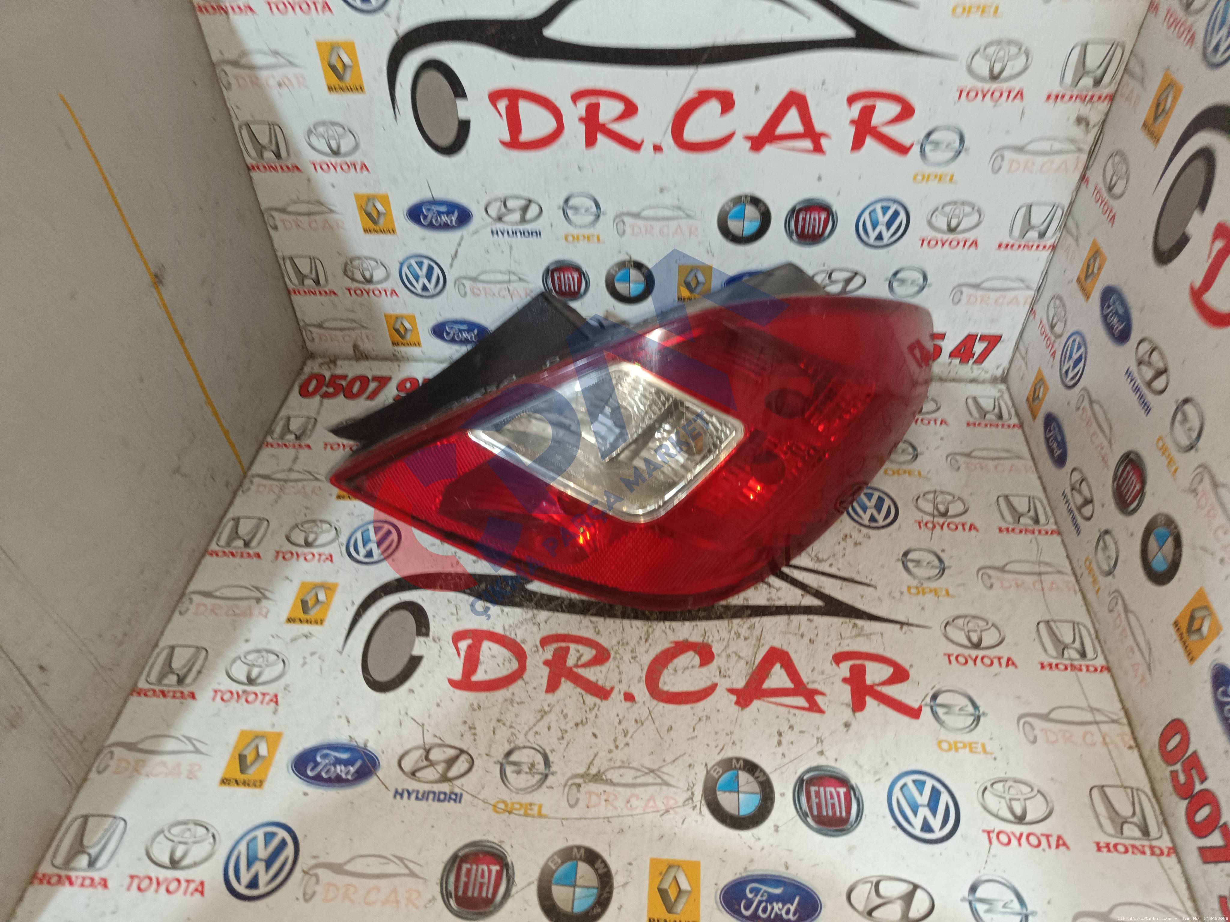 Opel Corsa D Sağ Arka Stop 1222535