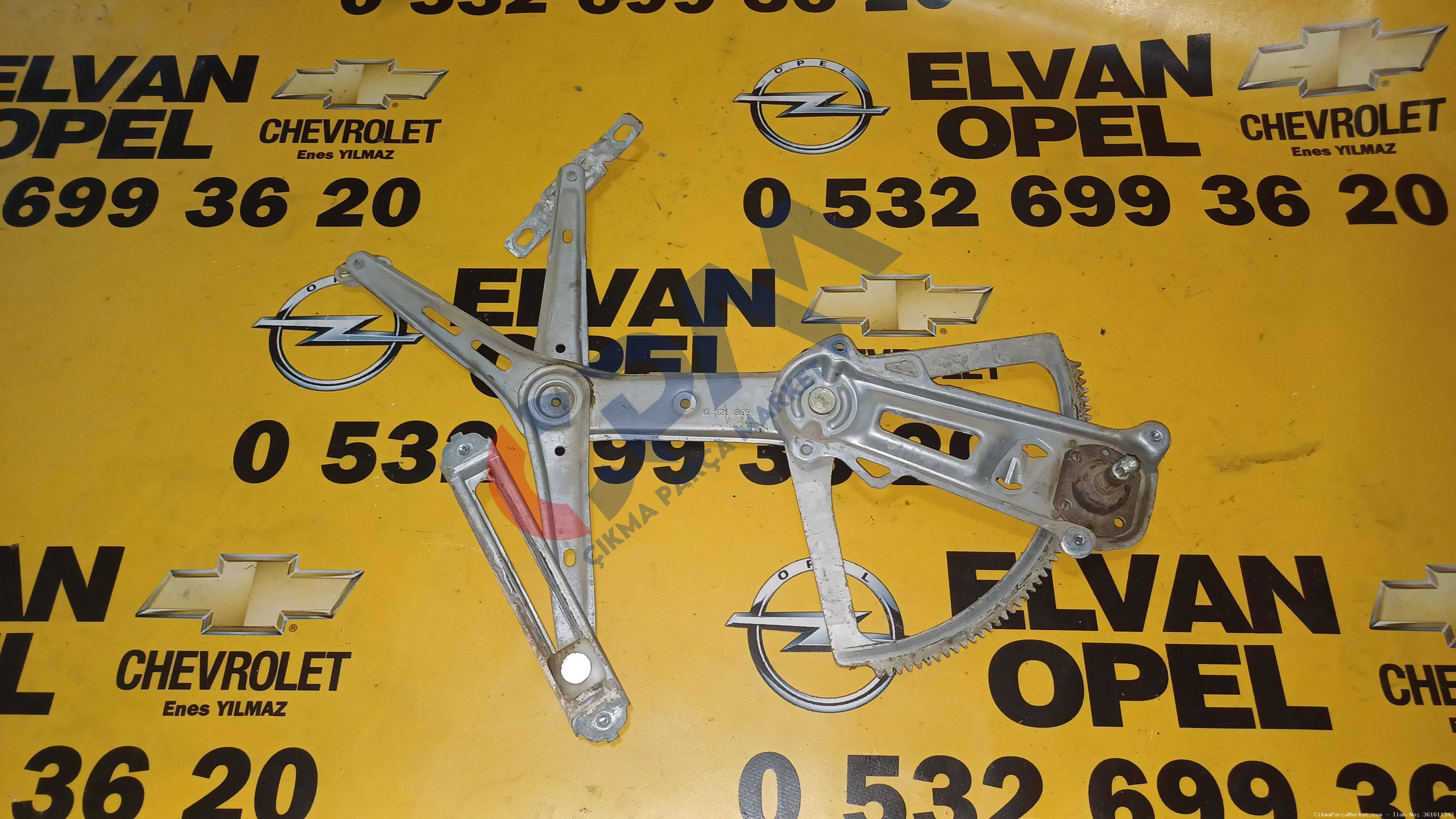 1998 2010 Opel Astra G Çıkma Sol Ön  Cam Krikosu 90521869