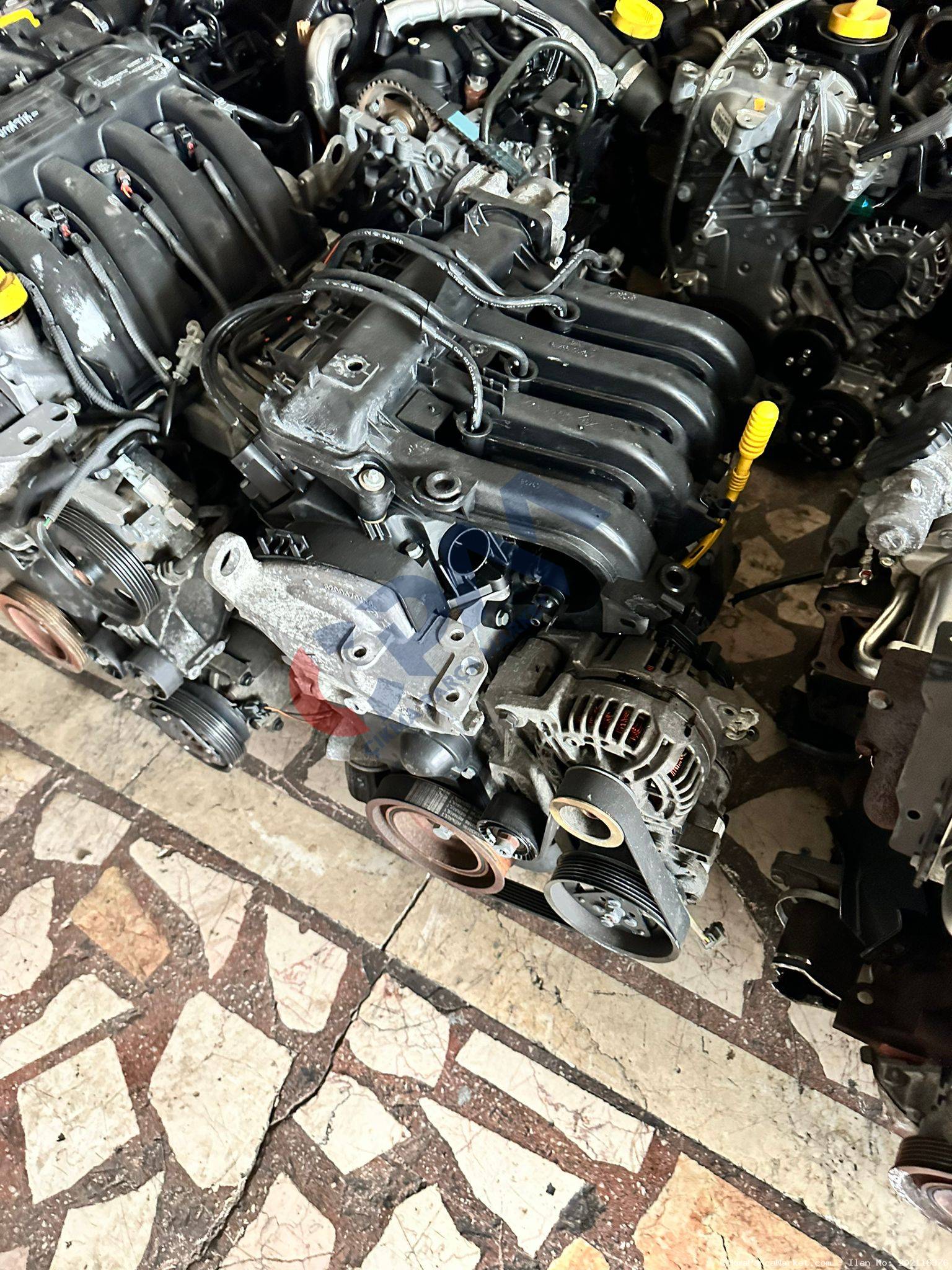 Dacia Sandero 1.2 16v Komple Motor Çıkma