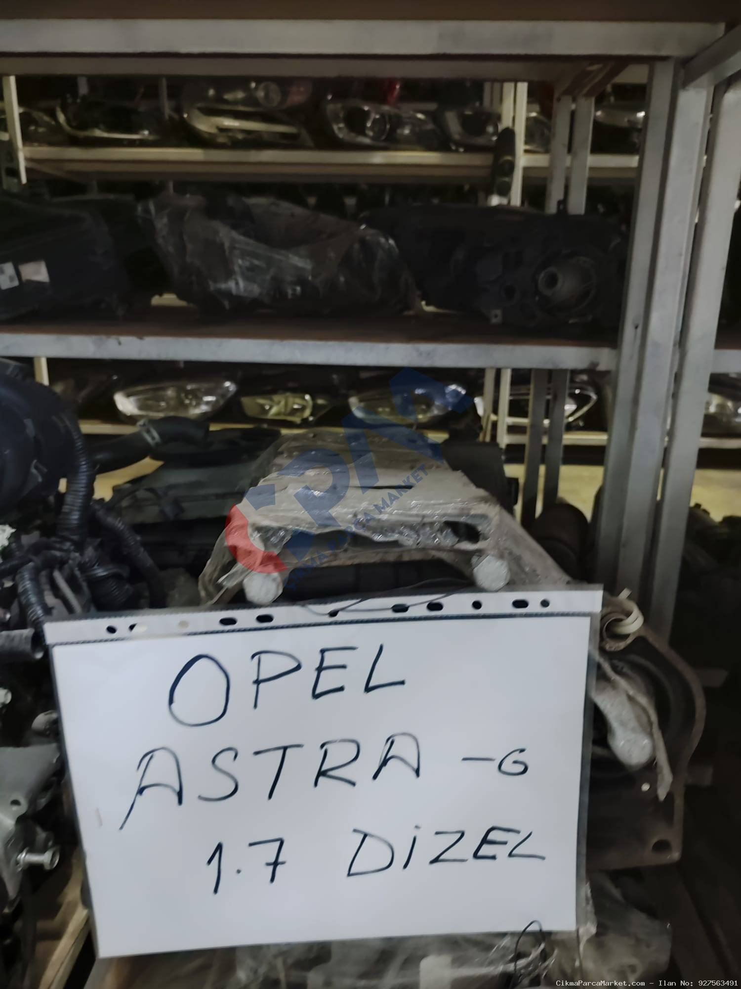 Opel Astra 1. dizel  Komple Motor