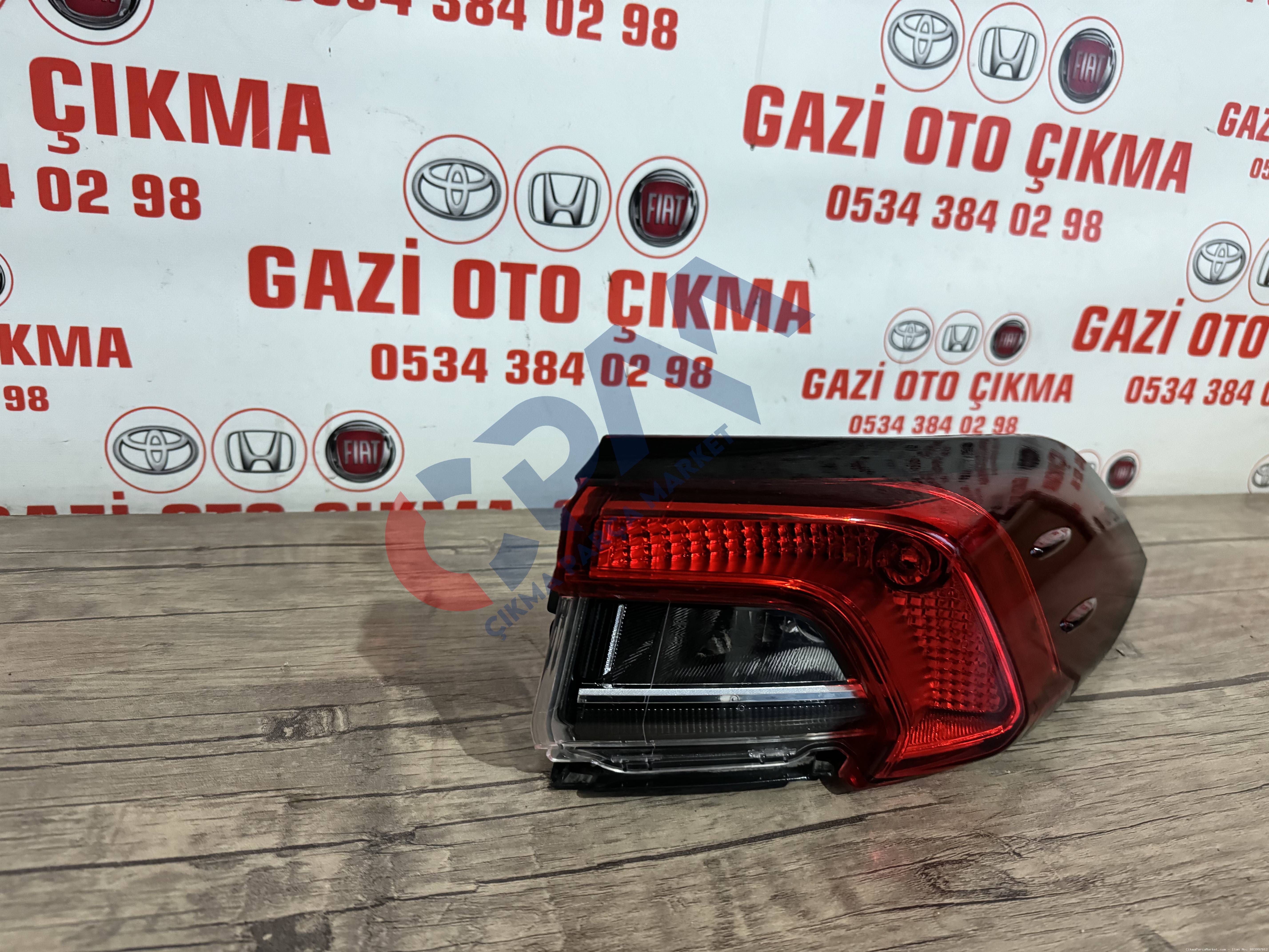 2019 2024 Toyota Corolla Çıkma Orjinal Sağ Arka Stop