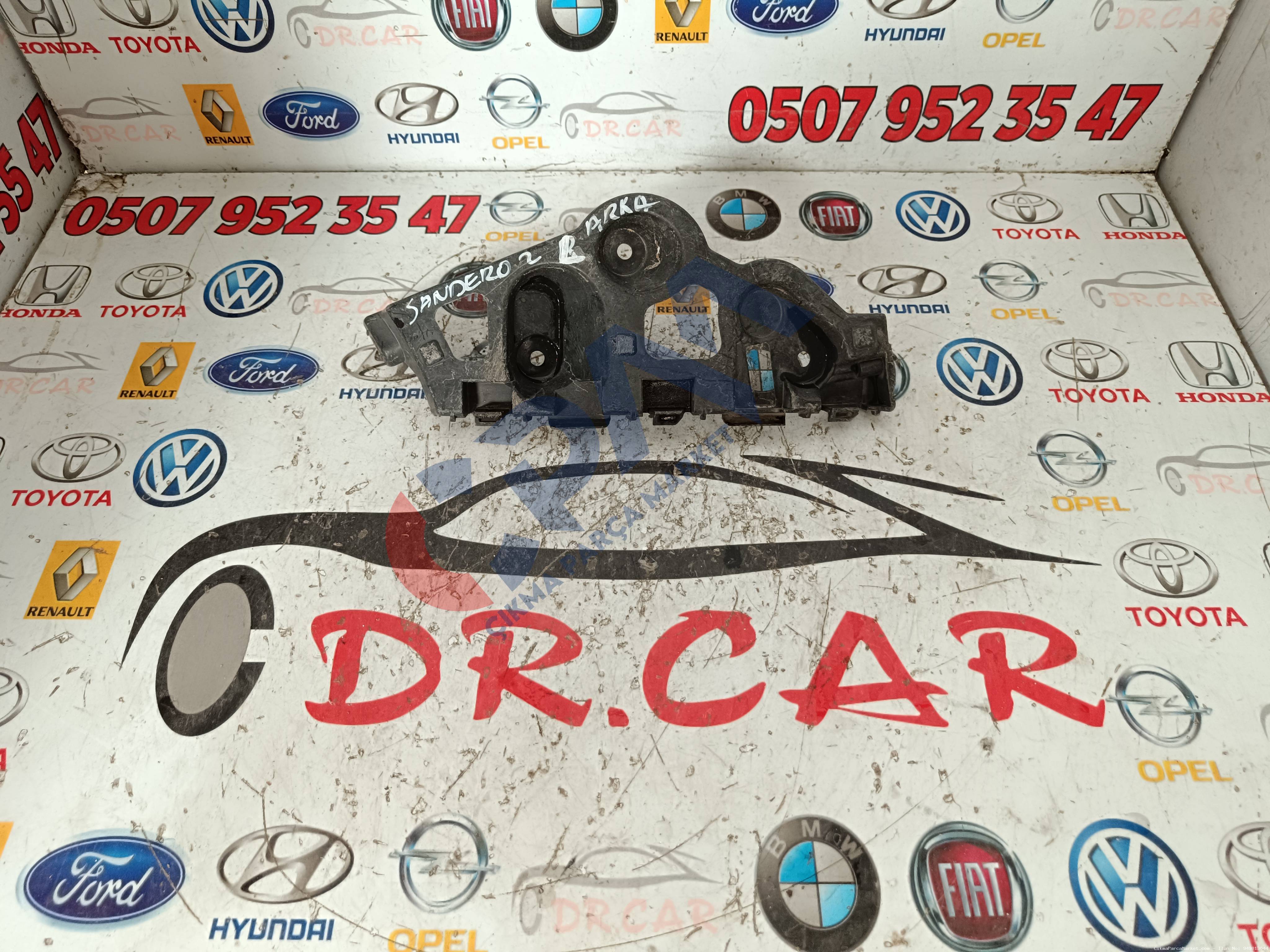 Dacia Sandero 2 Sol Arka Tampon Braketi 850459391R