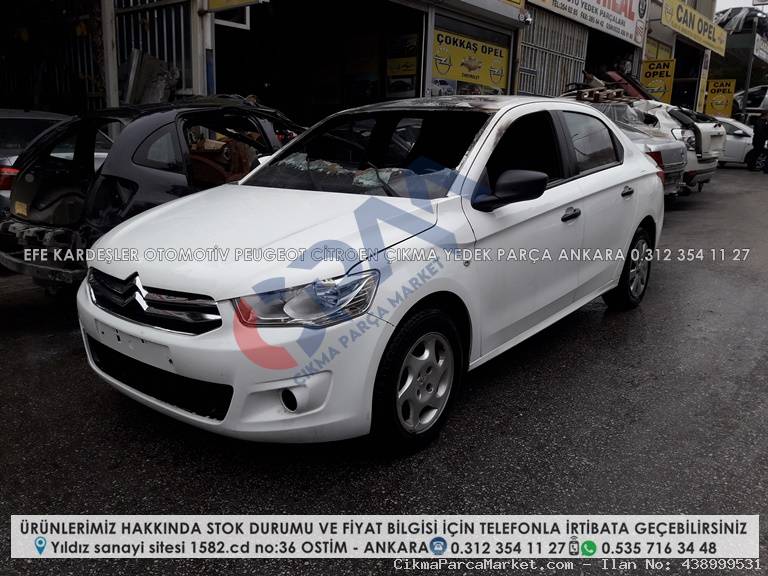 citroen c elysee çıkma yedek parça ankara