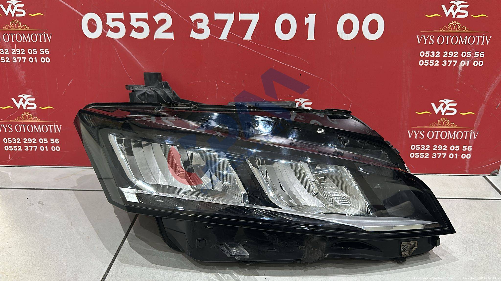 2022 2024 Peugeot 408 Sağ Ön Far Full Led 98516735