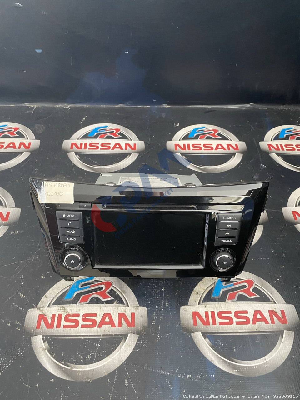2019 2021 Nissan Qashqai Apple Car Play  Teyp Navigasyon 2591A7FW3B