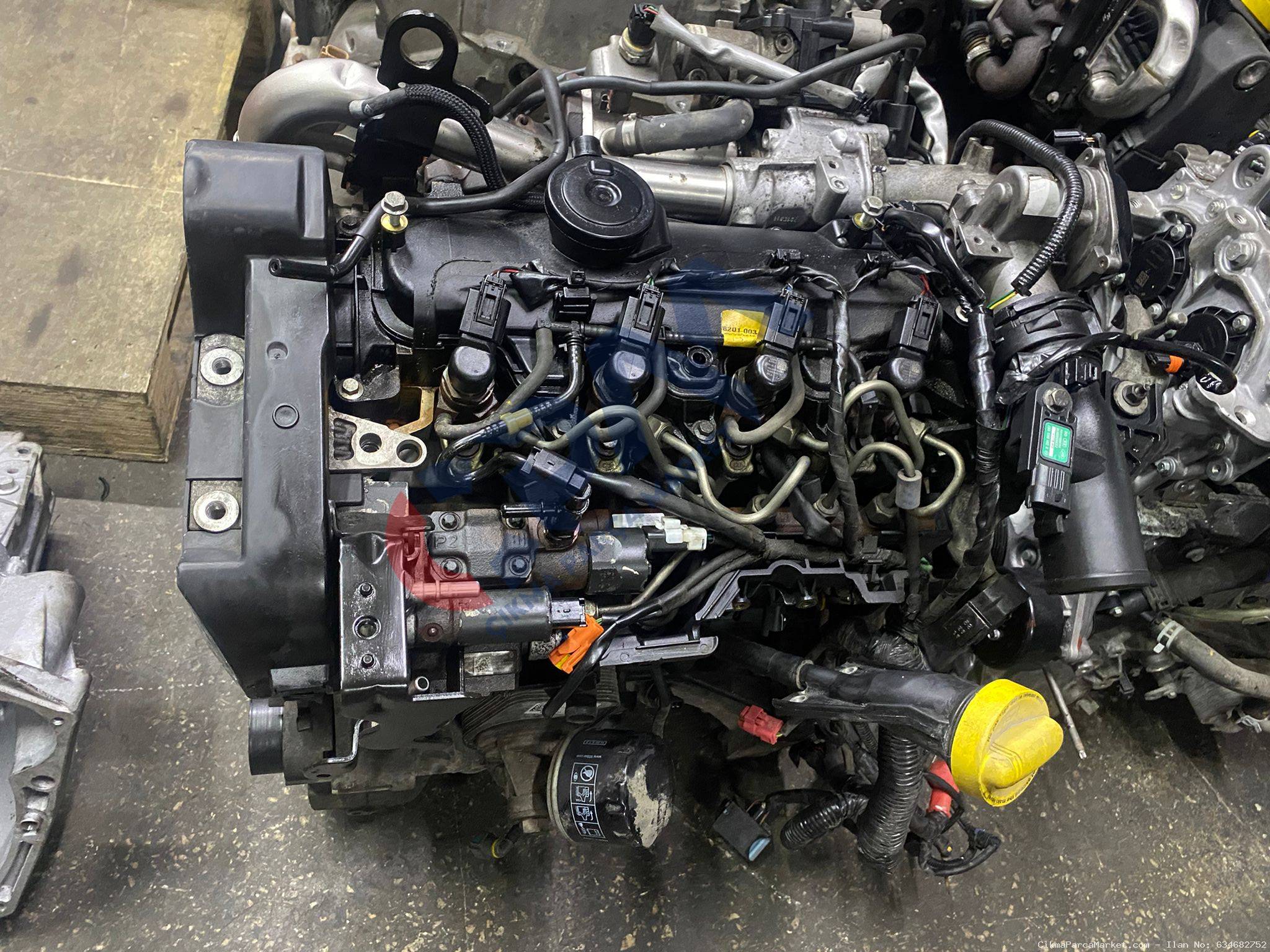 Dacia Duster Çıkma 1.5 Dci 110 Bg Komple Motor