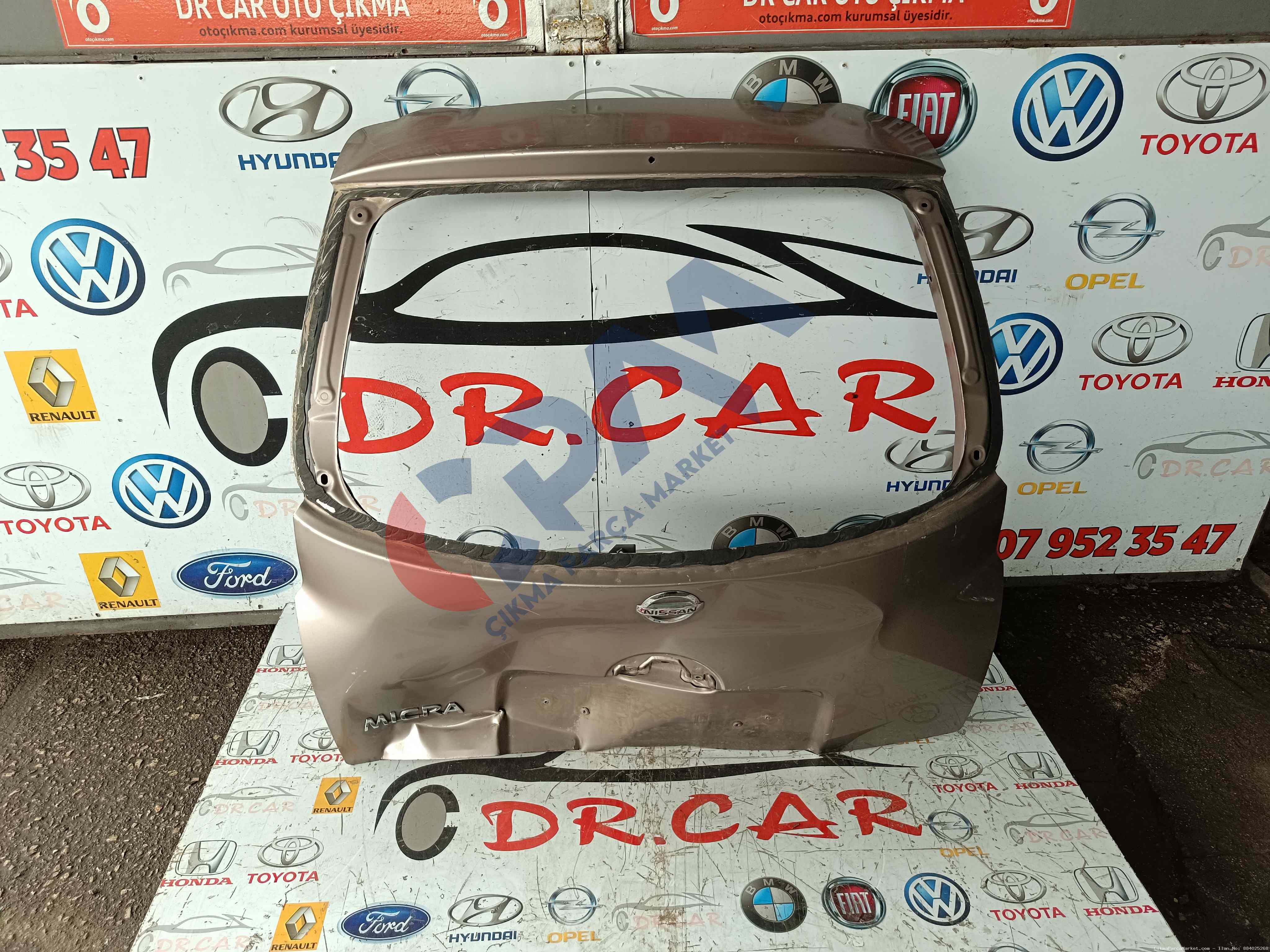 2004 2010 Nissan Micra Arka Bagaj Kapağı