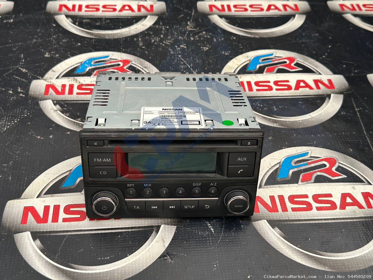 2007 2013 Nissan Qashqai Radyo Kontrol Paneli 28185bh30a