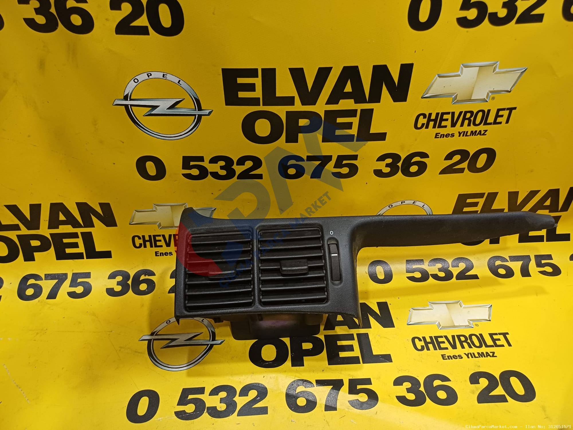 1996 2001 Opel Vectra B Çıkma Orta Kalorifer Izgarası  90463813