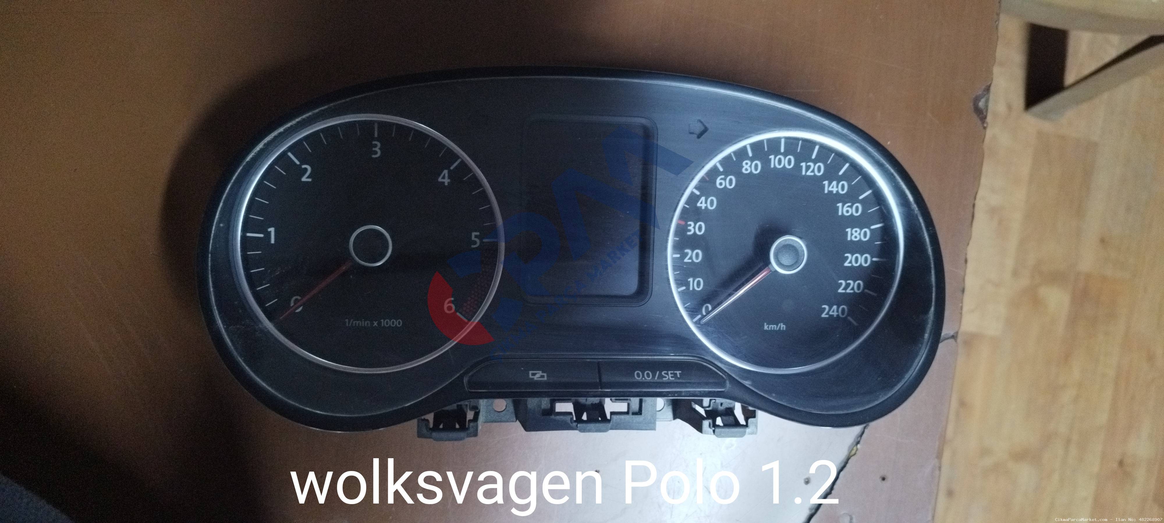 2012 2013 Volkswagen Polo Polo Gösterge Paneli