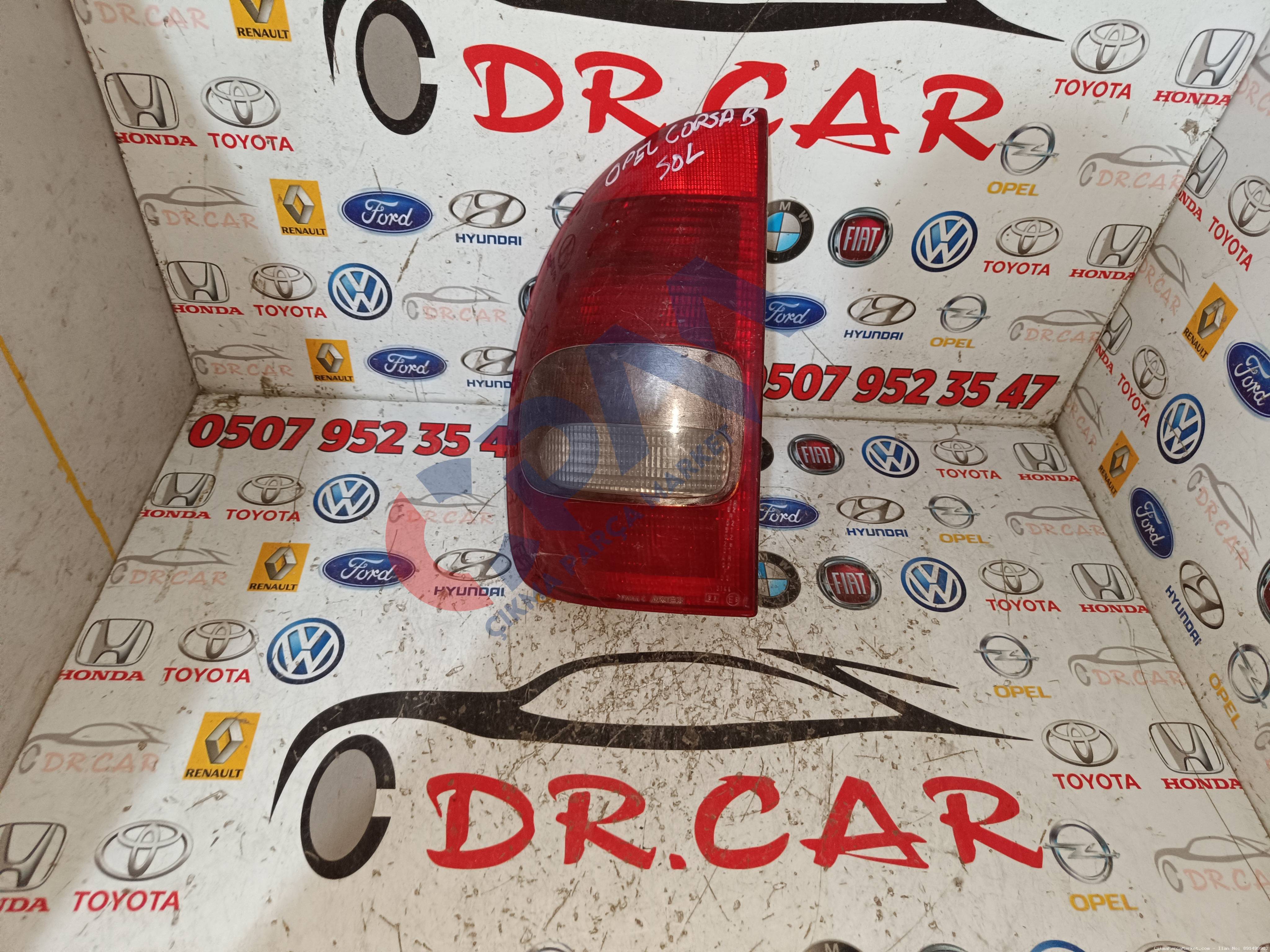 Opel Corsa B Sağ Arka Stop 1223490