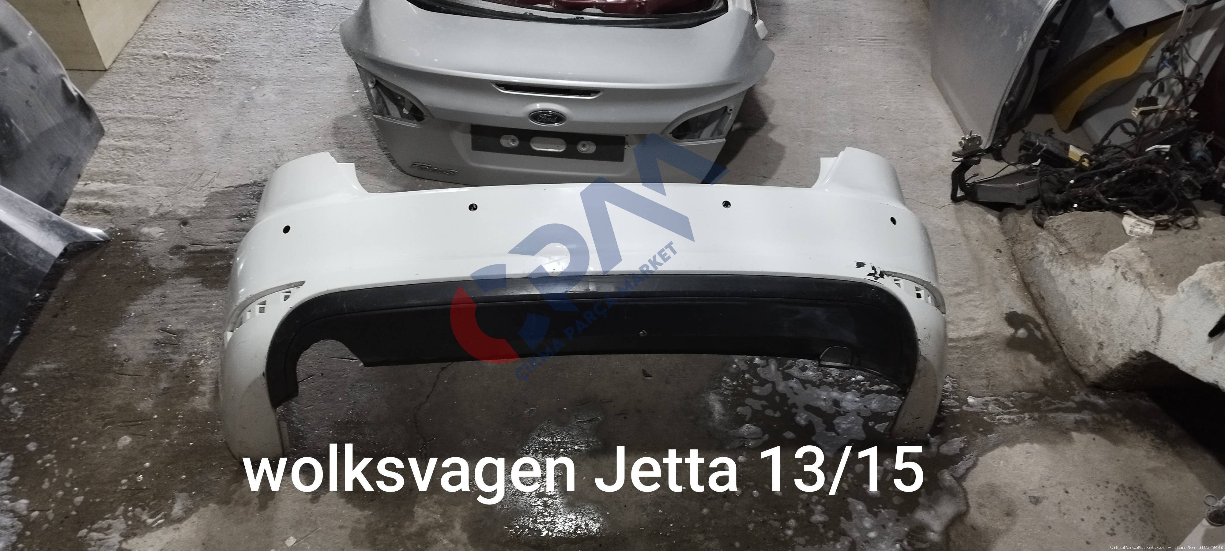 2013 2015 Volkswagen Jetta Arka Tampon