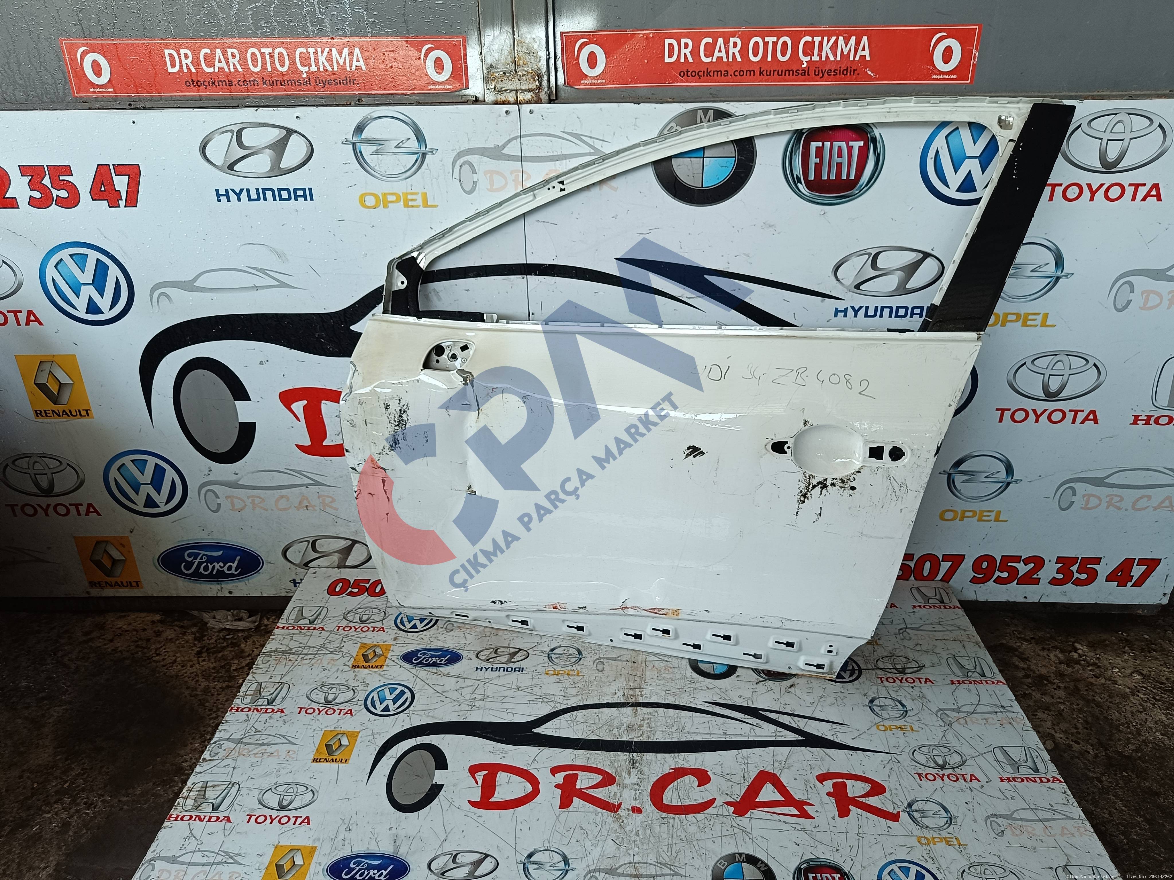 Renault Clio 4 Sol Ön Kapı 801110880R