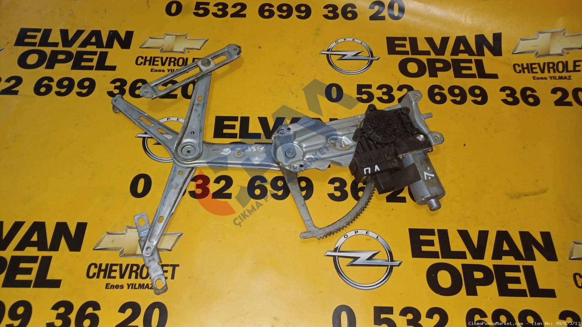 1998 2010 Opel Astra G Çıkma Sol Ön Çıkma Cam Krikosu 90521875