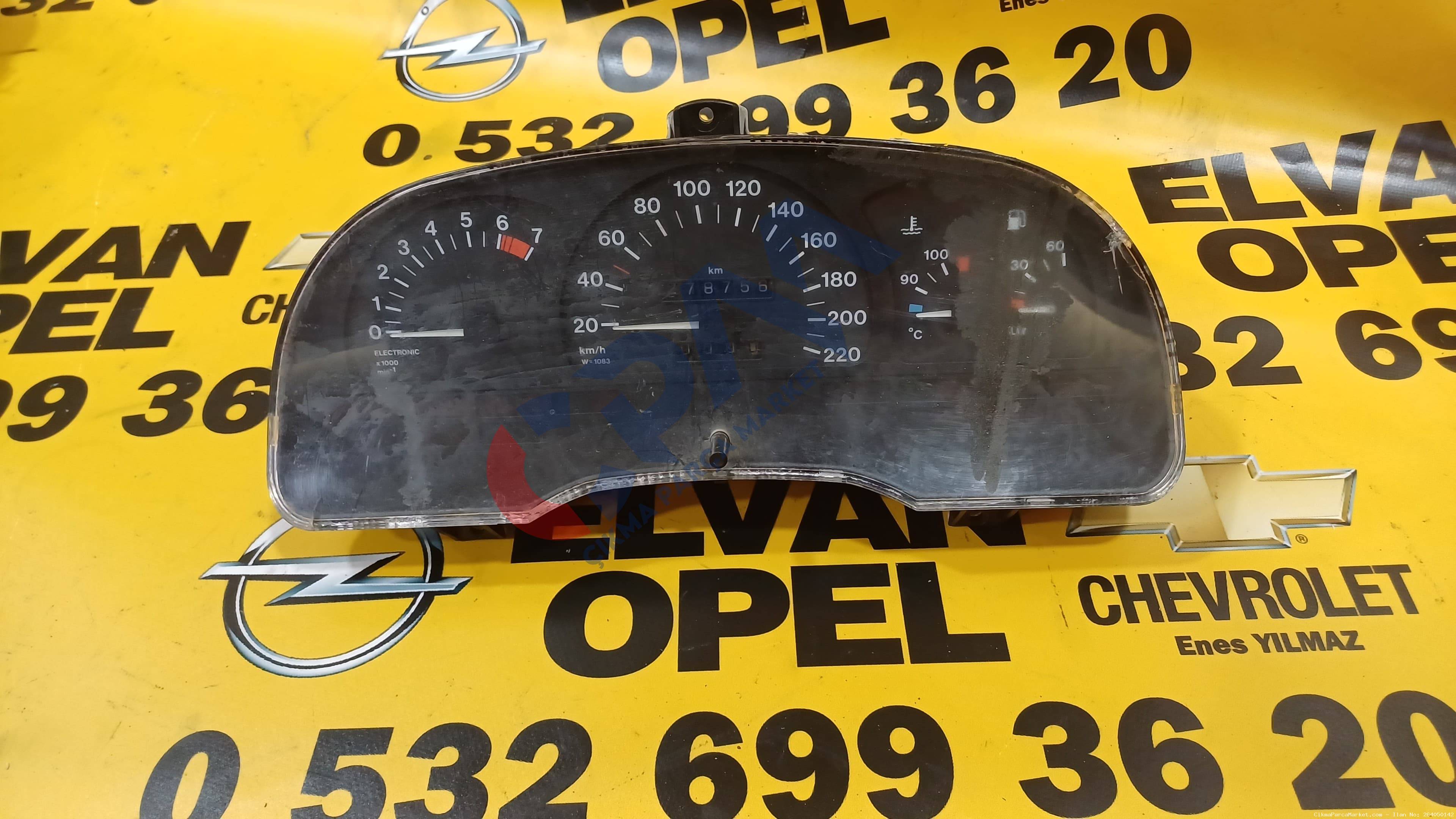 1991 1996 Opel Vectra A Çıkma Kilometre Saati   90356303