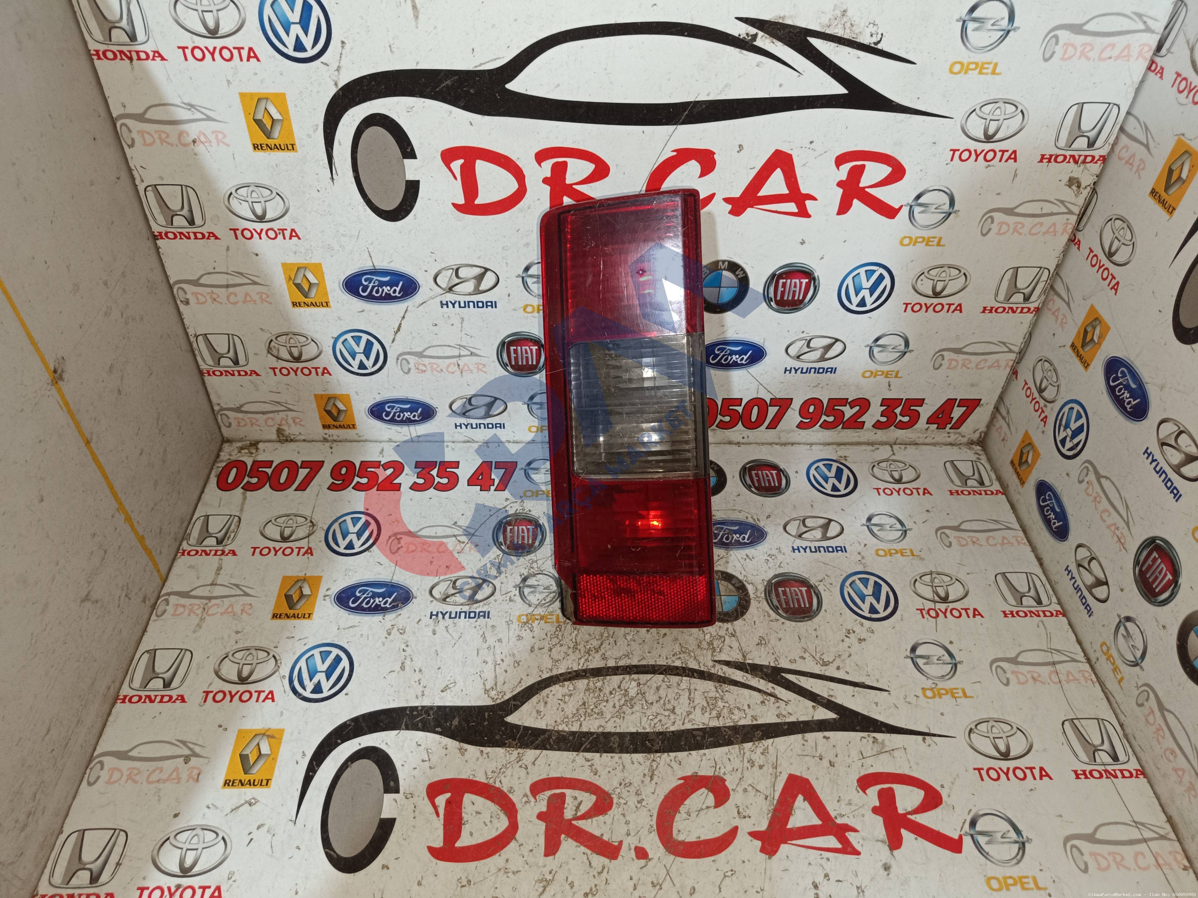 Opel Combo C Sol Arka Stop 1222061