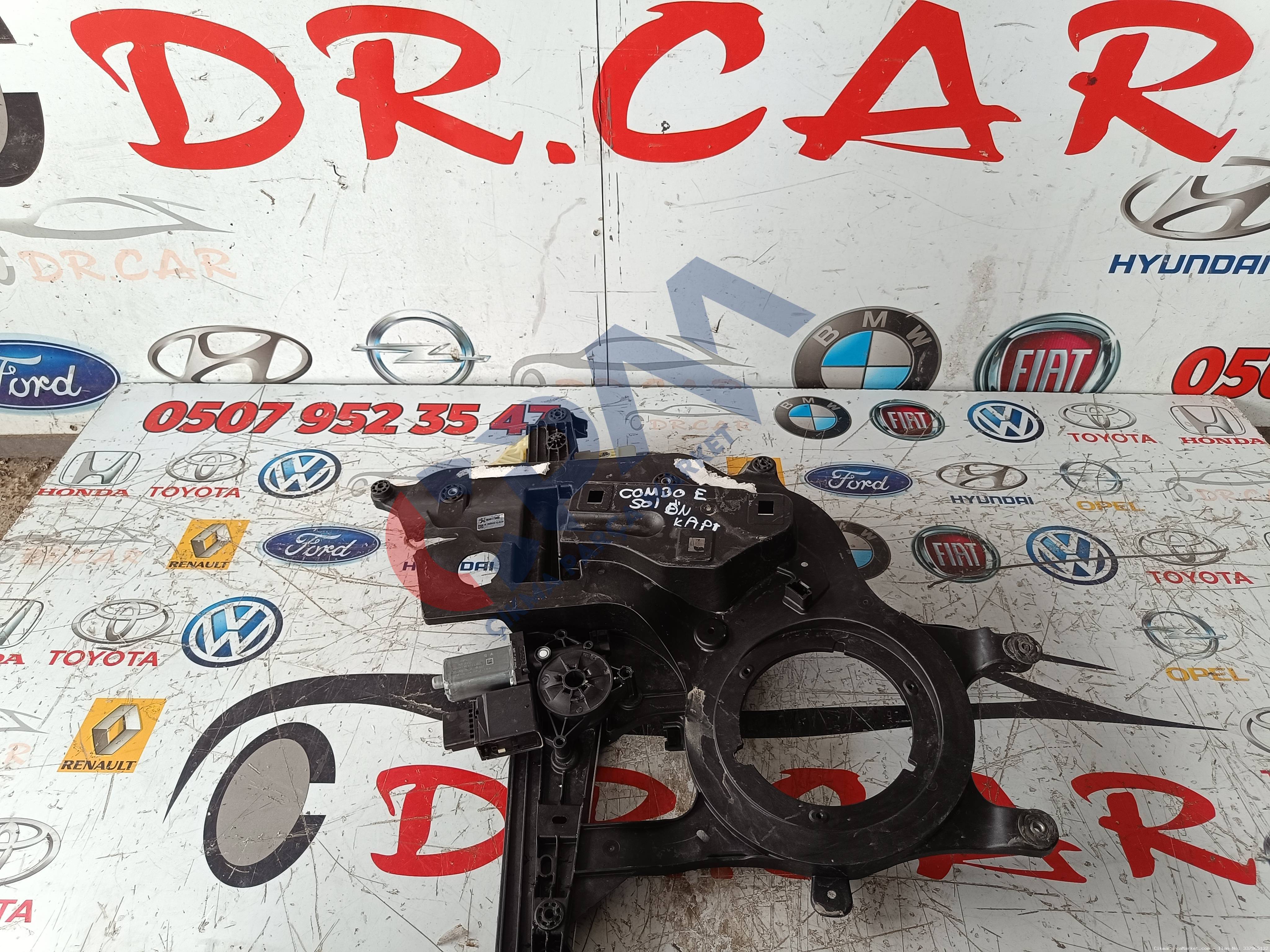 Opel Combo E Sol Ön Cam Krikosu 9840175880