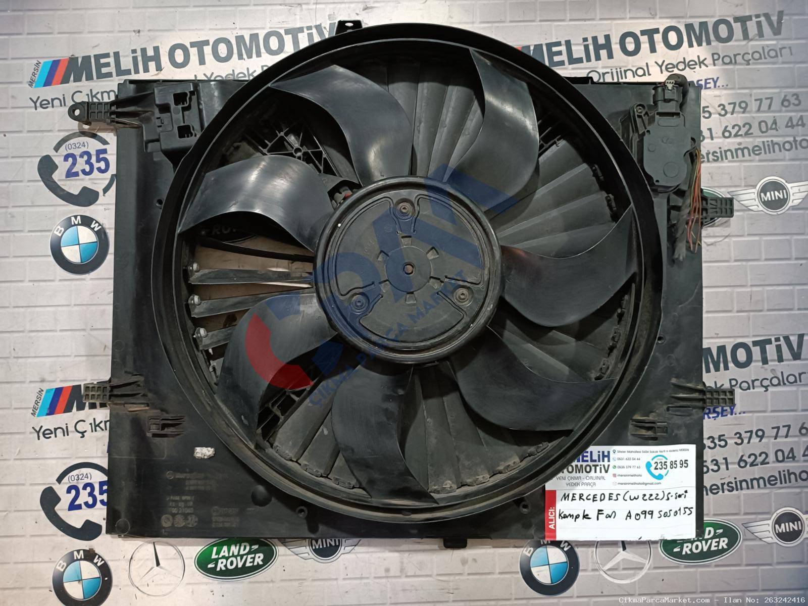 MERCEDES W222 FAN A0995050155