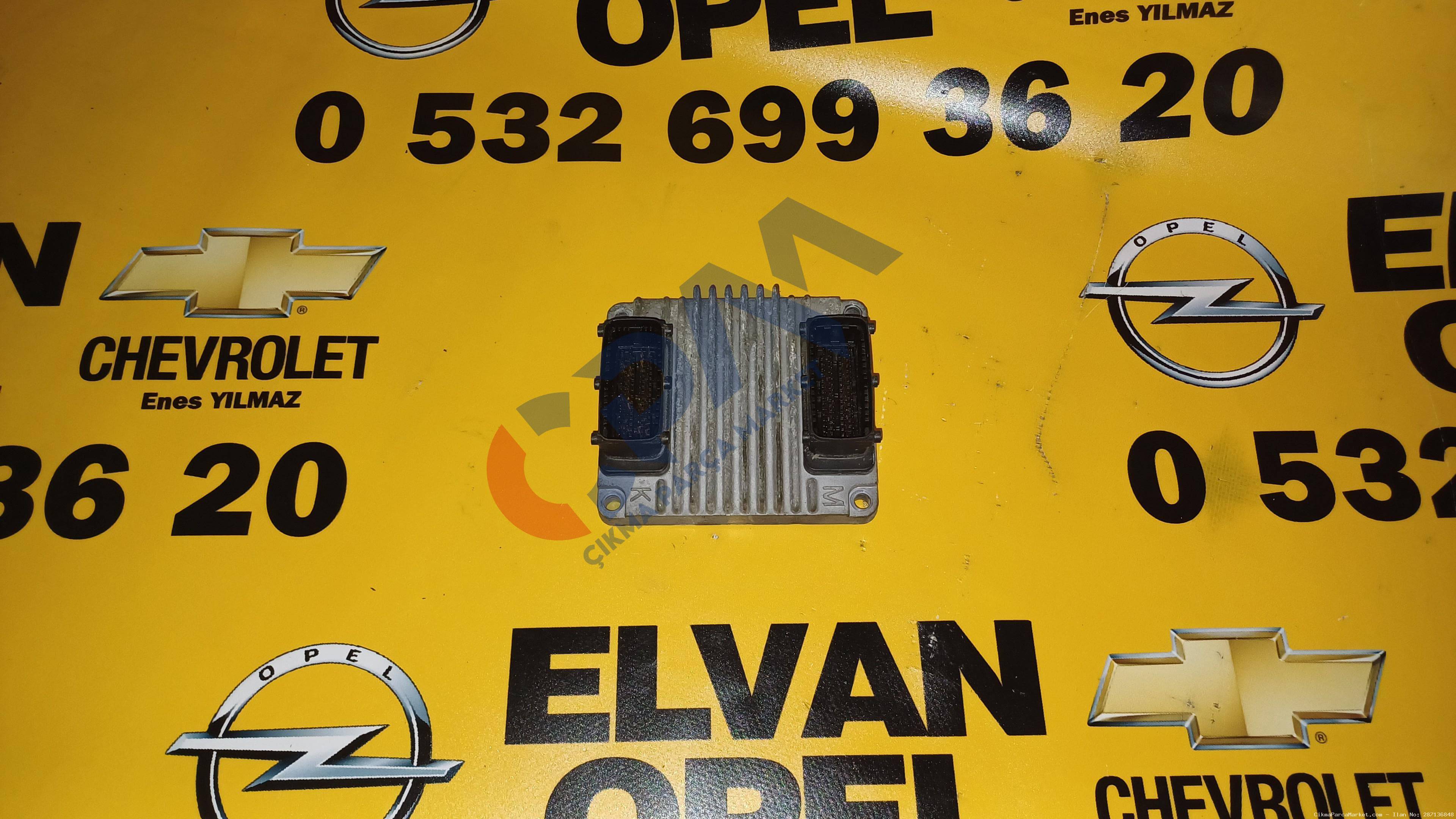 1998 2004 Opel Astra G 1.6 Çıkma Motor Beyni 12214800